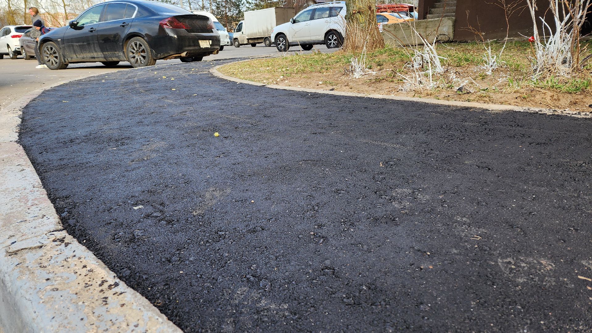 тротуар, ремонт, ремонт дорог, домодедово, подмосковье, дорожная служба, ямочный ремонт,