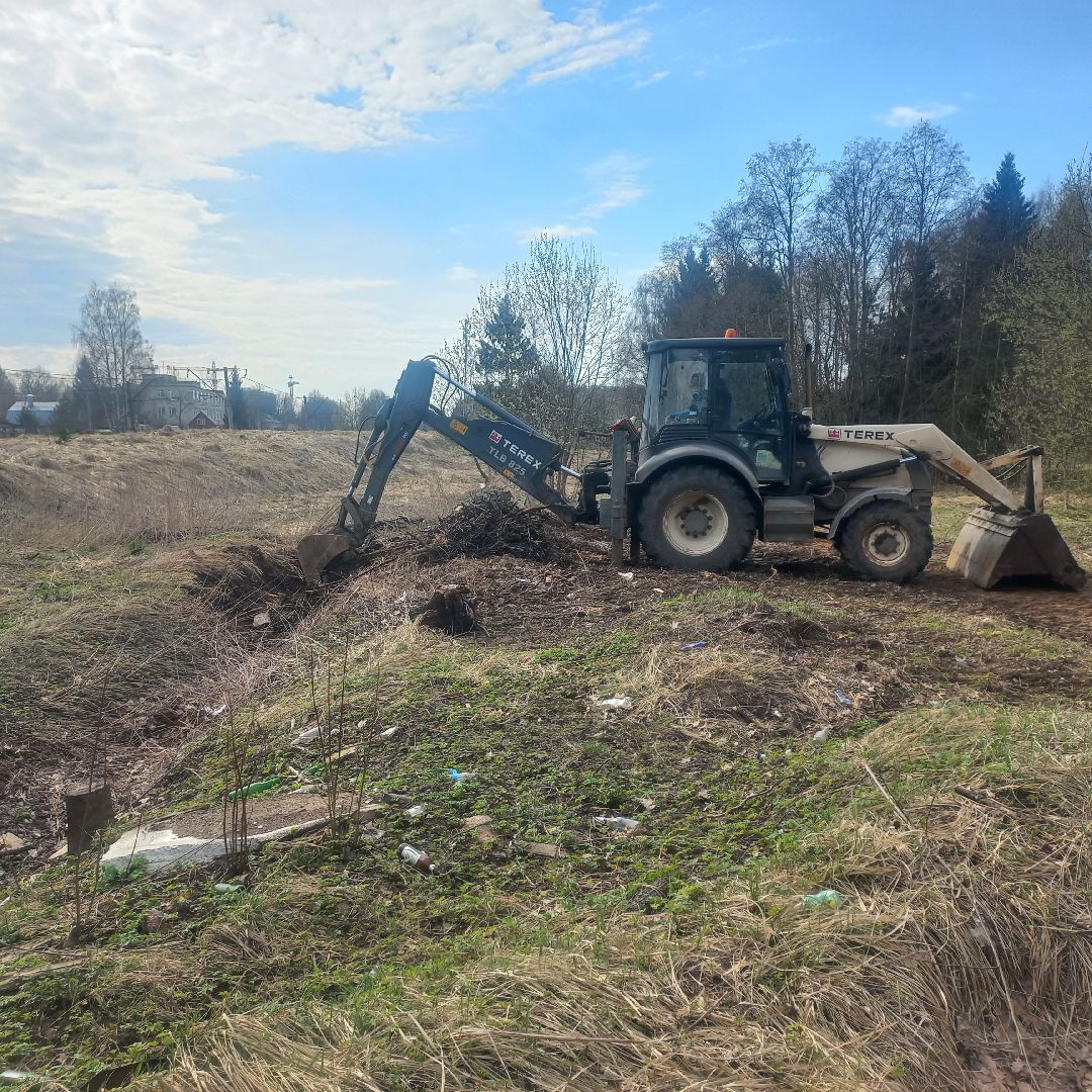 сергиев посад, хотьково, благоуйстройство, субботник, опиловка деревьев,