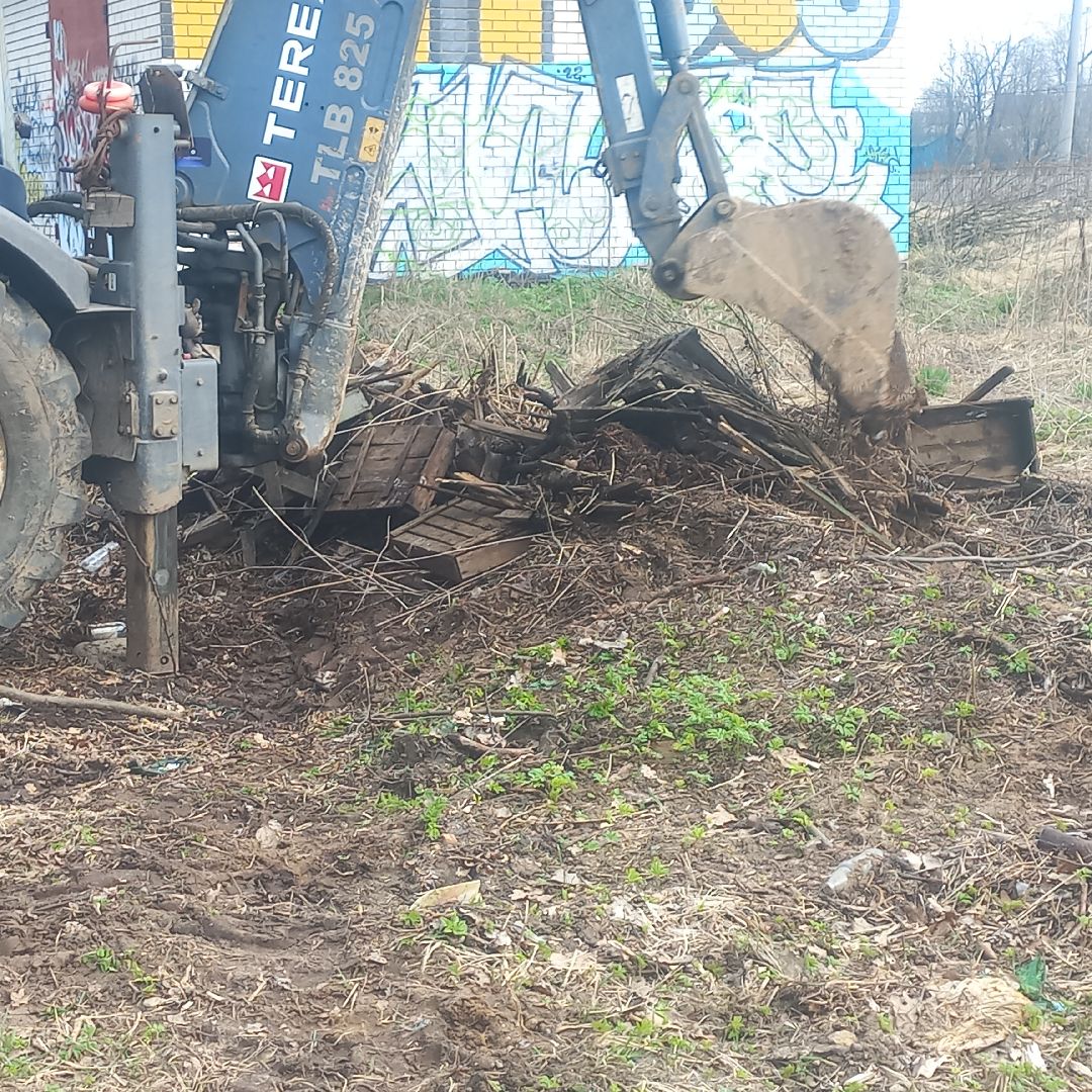 сергиев посад, хотьково, благоуйстройство, субботник, опиловка деревьев,