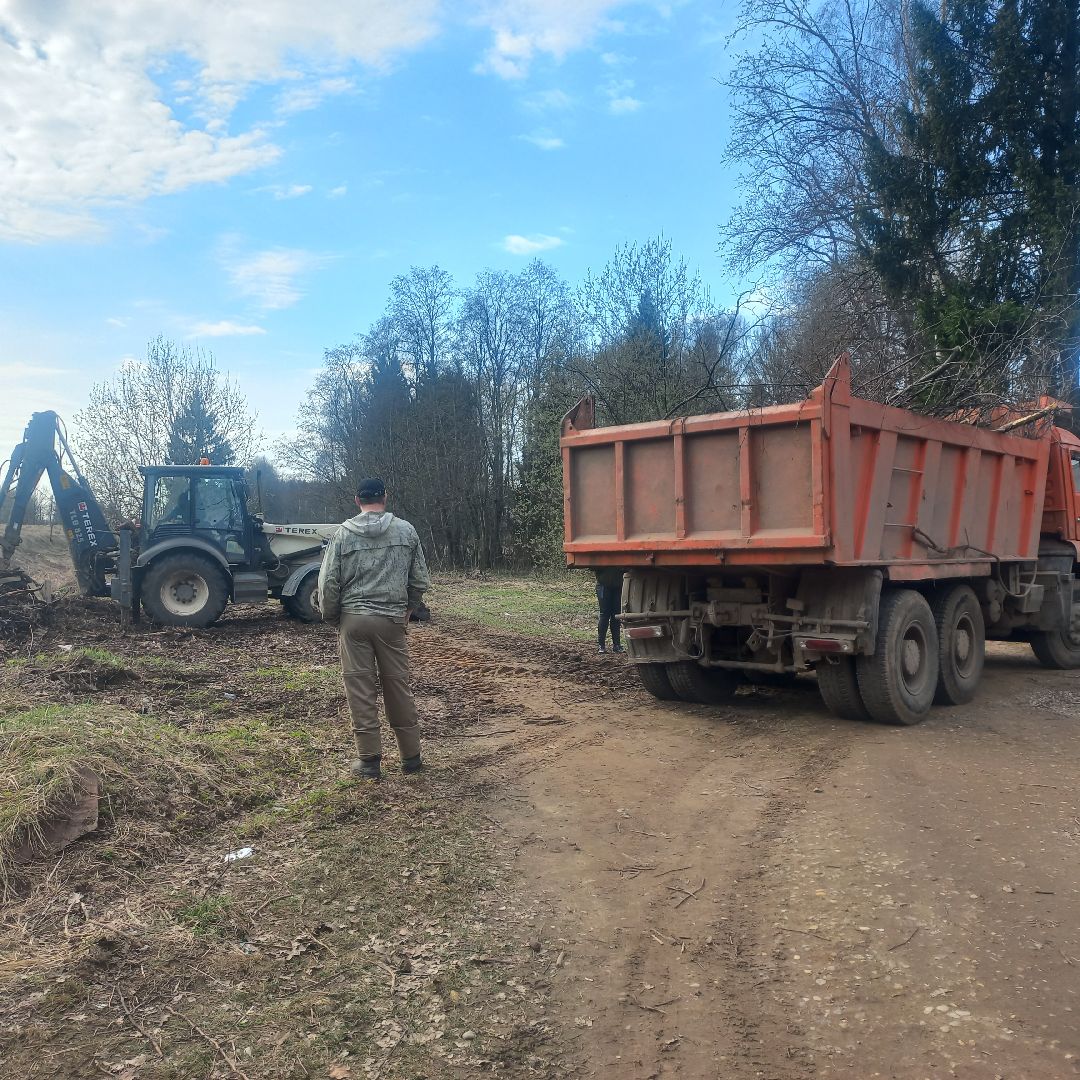 сергиев посад, хотьково, благоуйстройство, субботник, опиловка деревьев,