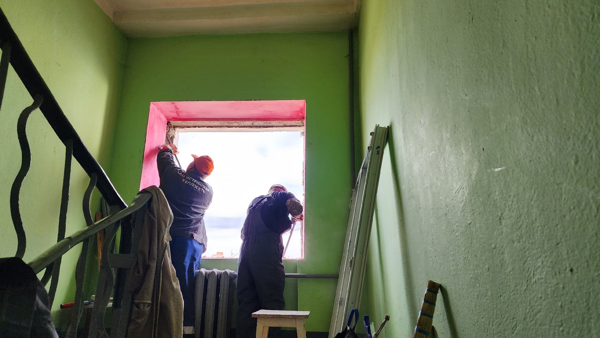 ремонт подъезда, жкх, истра, управляющая организация,