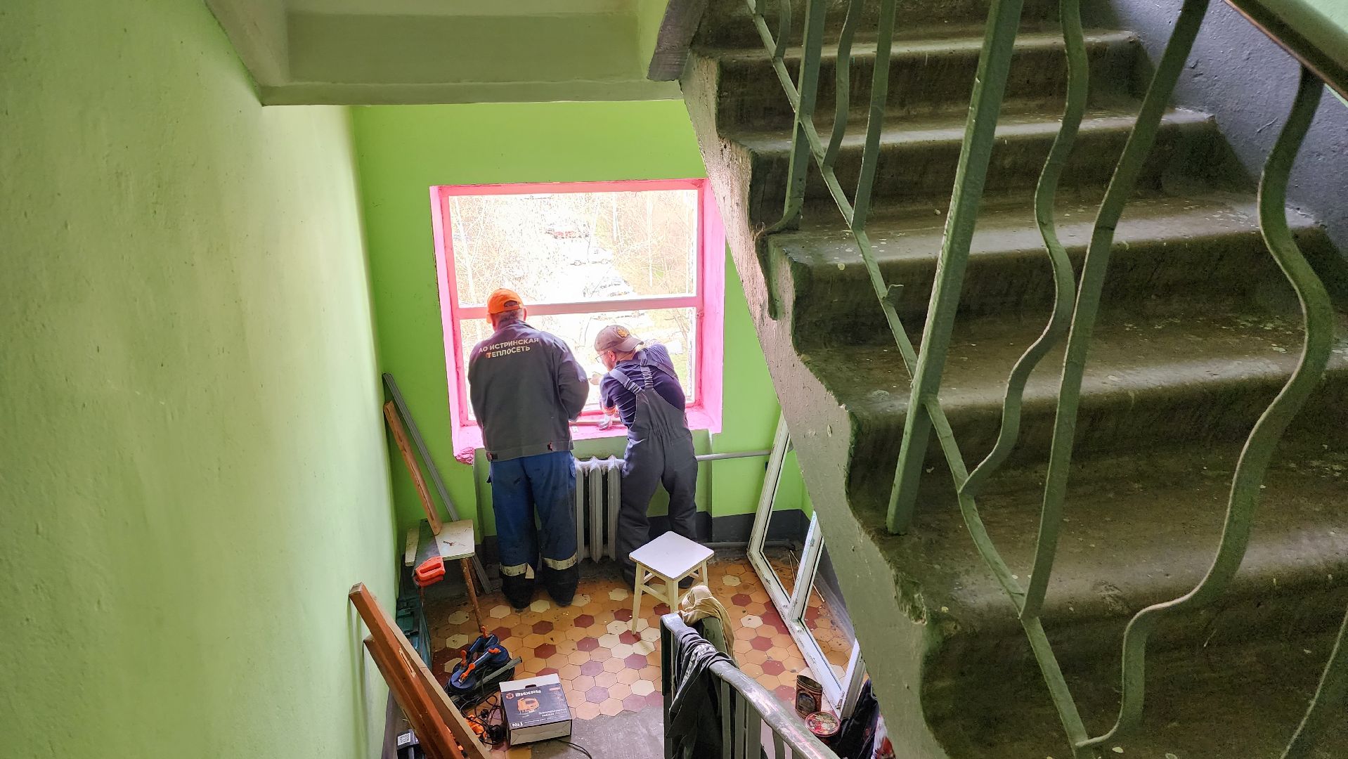 ремонт подъезда, жкх, истра, управляющая организация,