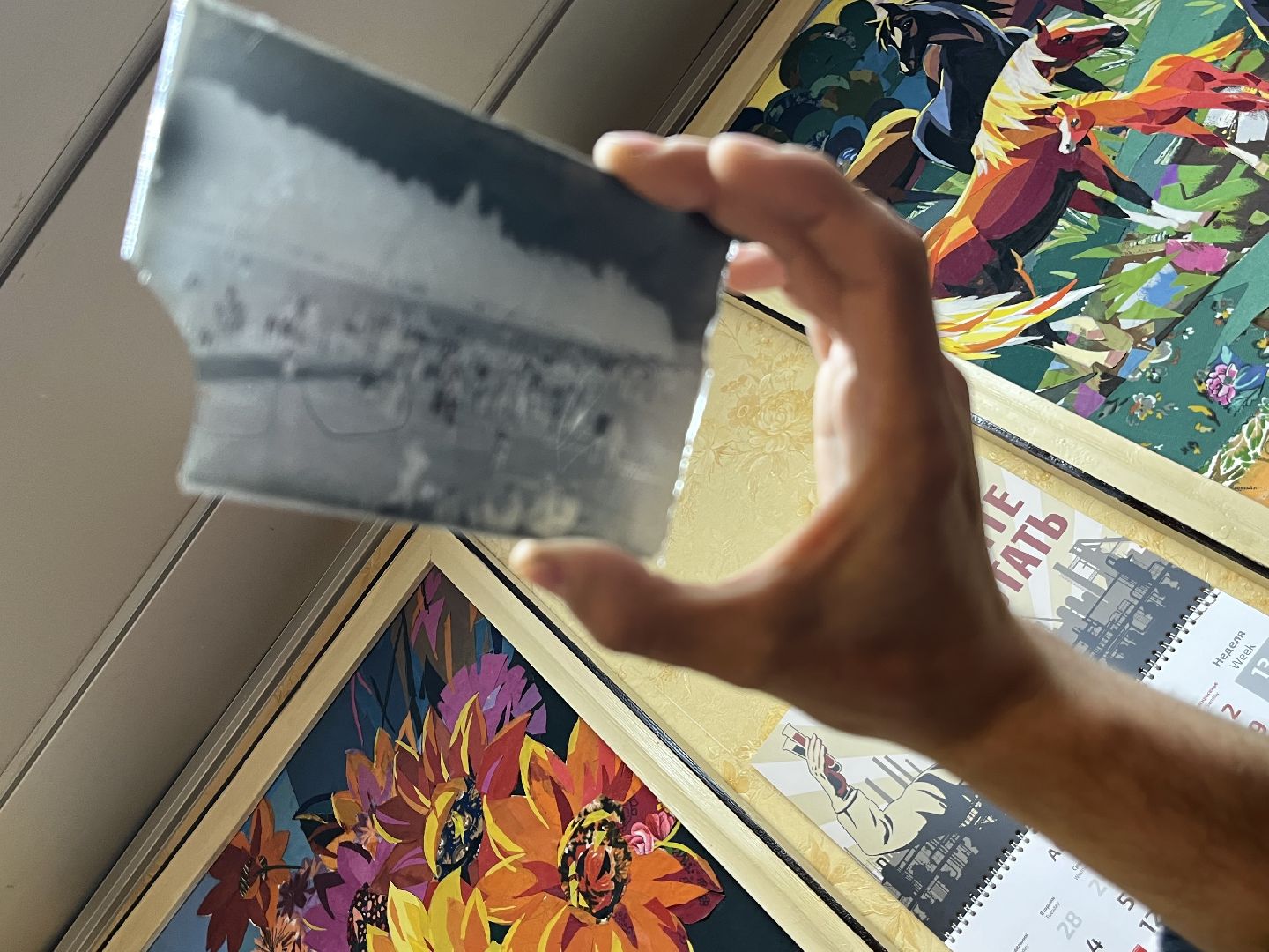 Первомай, Наро-Фоминск, Наро-Фоминский городской округ, Праздник Весны и Труда, фотопластины, архив, негатив, прядильно-ткацкая фабрика