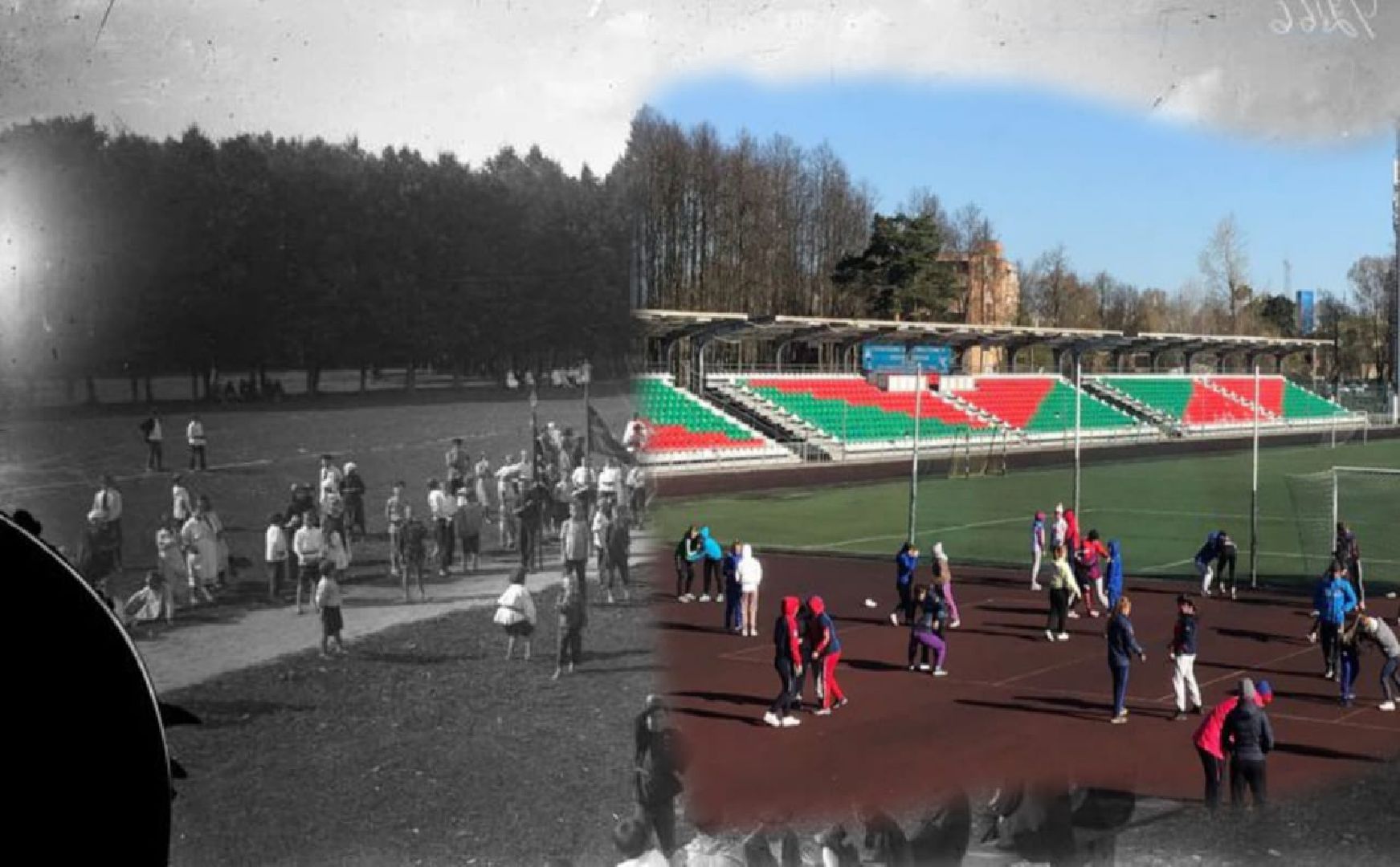 Первомай, Наро-Фоминск, Наро-Фоминский городской округ, Праздник Весны и Труда, фотопластины, архив, негатив, прядильно-ткацкая фабрика