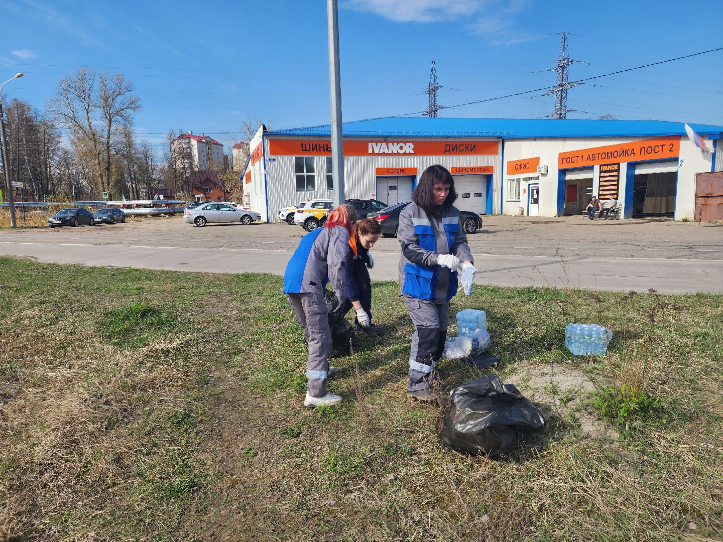 субботник, шатура, шатурская грэс, благоустройство,