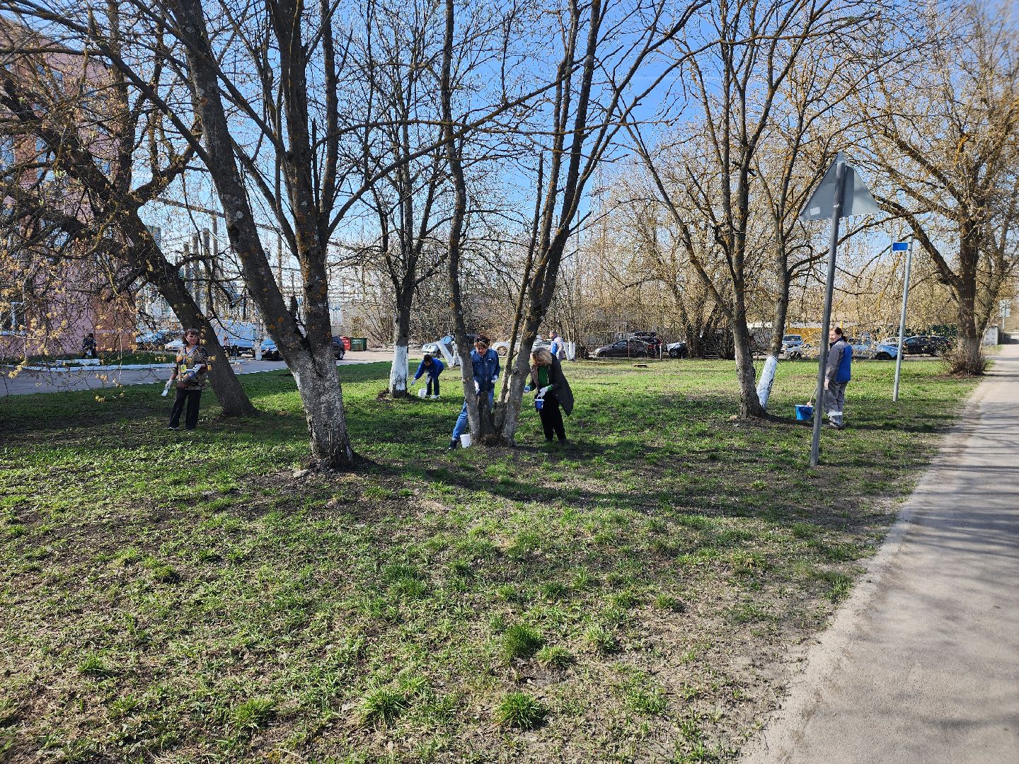 субботник, шатура, шатурская грэс, благоустройство,