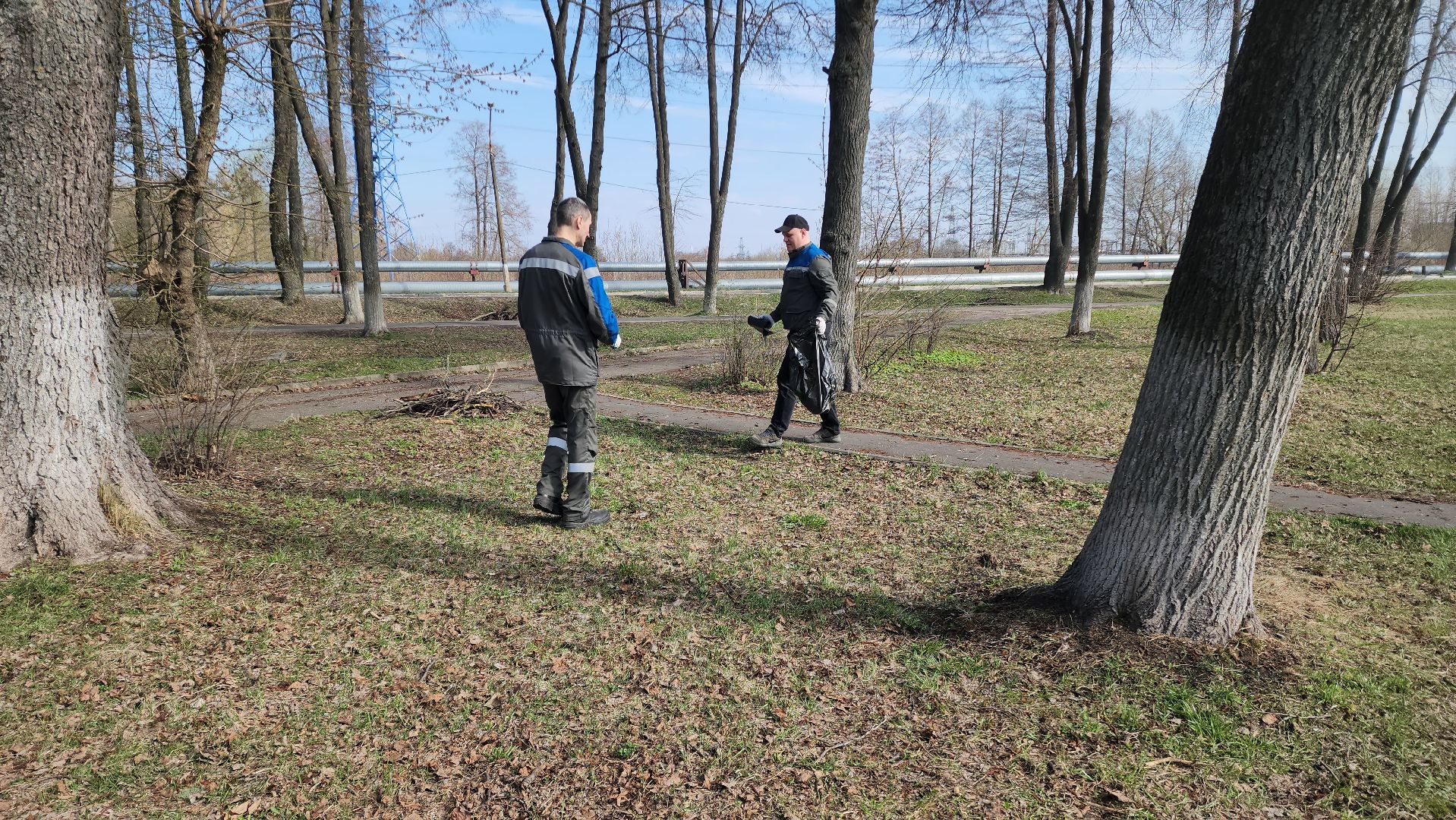 субботник, шатура, шатурская грэс, благоустройство,