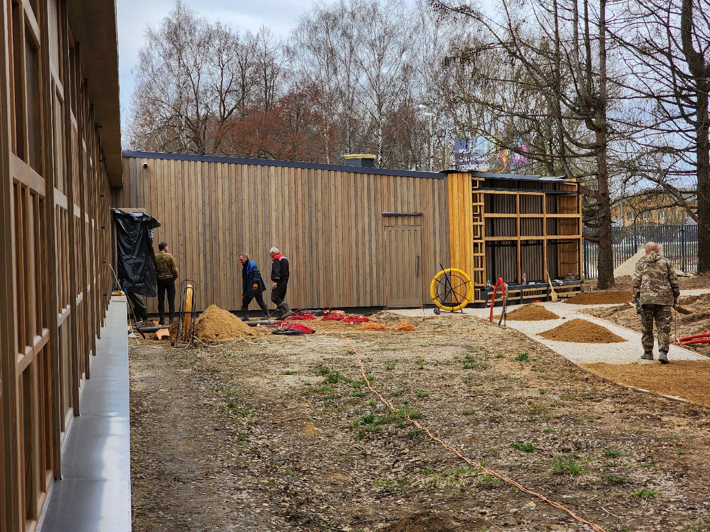 Чехов, село Мелихово, музей-заповедник, реконструкция, благоустройство, обновление, прокладка инженерных сетей, слаботочная сеть, безопасность, пожарная сигнализация, мультимедиа, видеонаблюдение, визит-центр, новый главный вход,