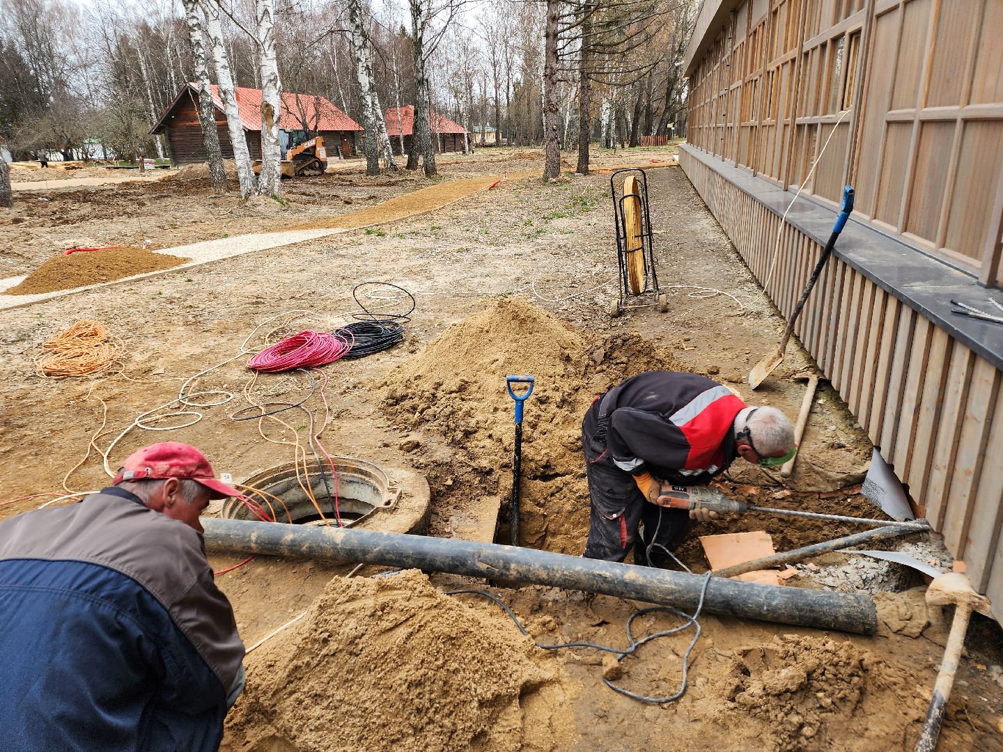 Чехов, село Мелихово, музей-заповедник, реконструкция, благоустройство, обновление, прокладка инженерных сетей, слаботочная сеть, безопасность, пожарная сигнализация, мультимедиа, видеонаблюдение, визит-центр, новый главный вход,