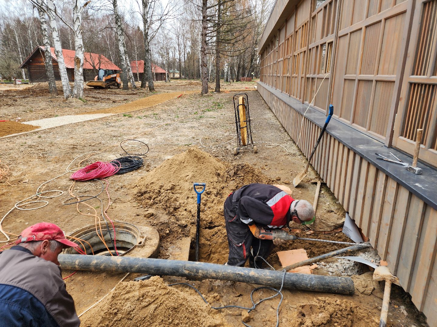 Чехов, село Мелихово, музей-заповедник, реконструкция, благоустройство, обновление, прокладка инженерных сетей, слаботочная сеть, безопасность, пожарная сигнализация, мультимедиа, видеонаблюдение, визит-центр, новый главный вход,