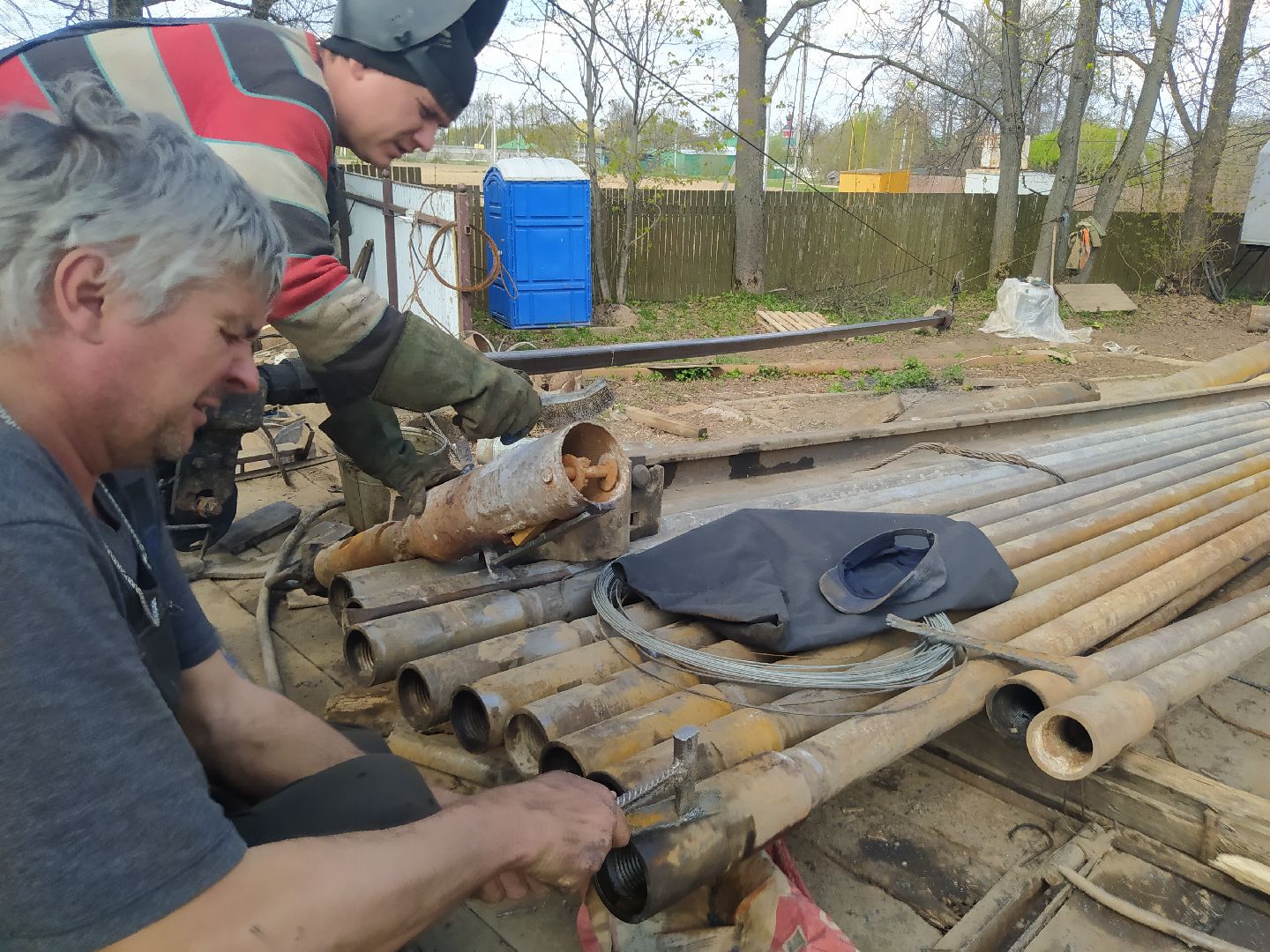 Аносино, сважина, Истра, бурение