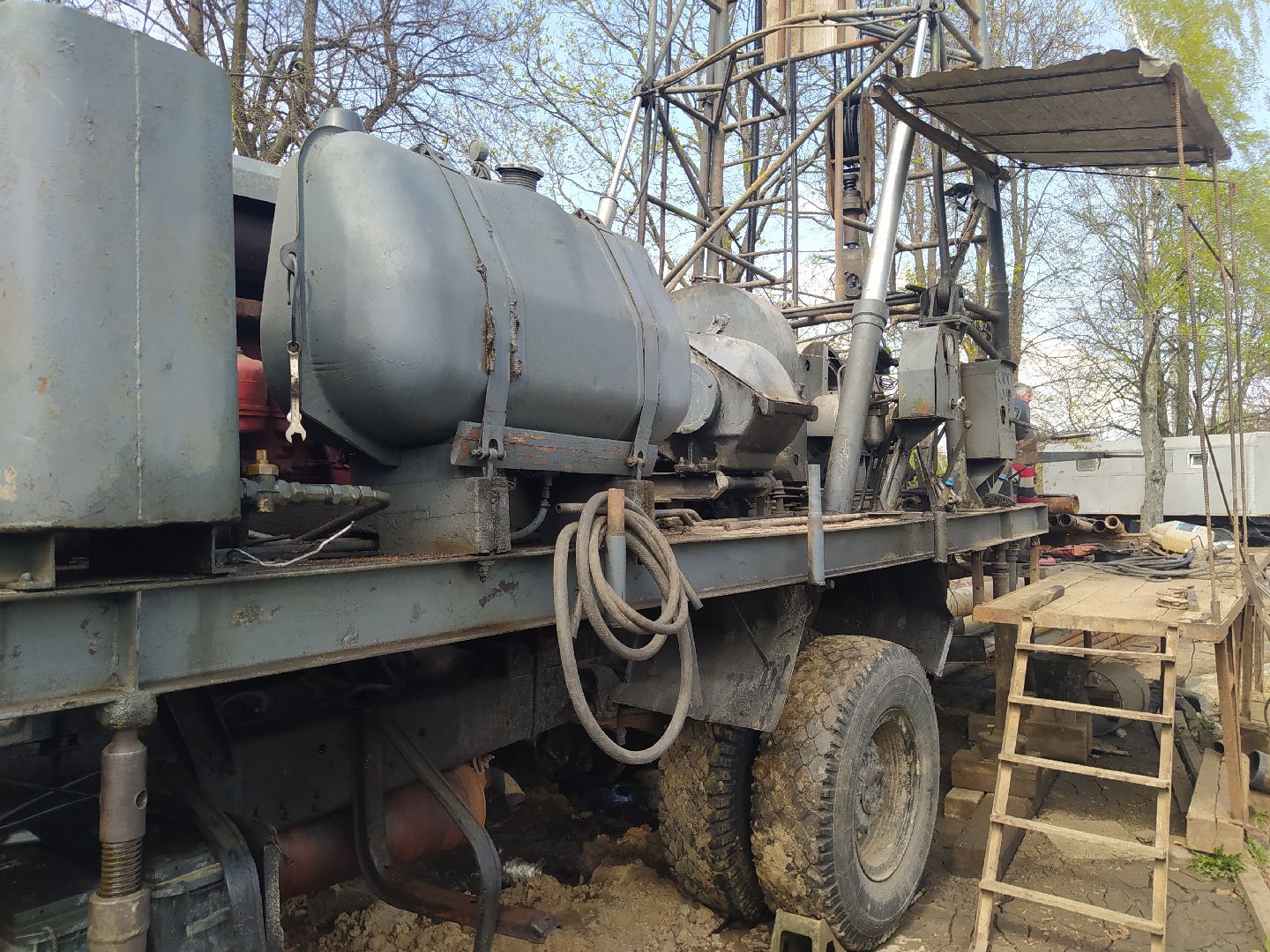 Аносино, сважина, Истра, бурение