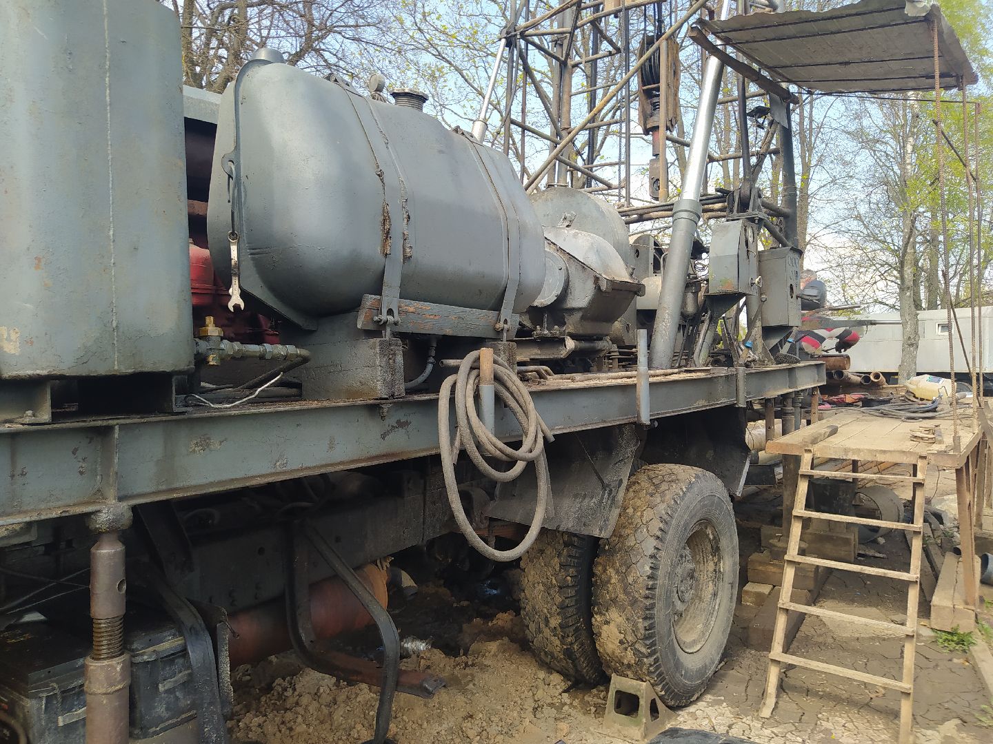 Аносино, сважина, Истра, бурение