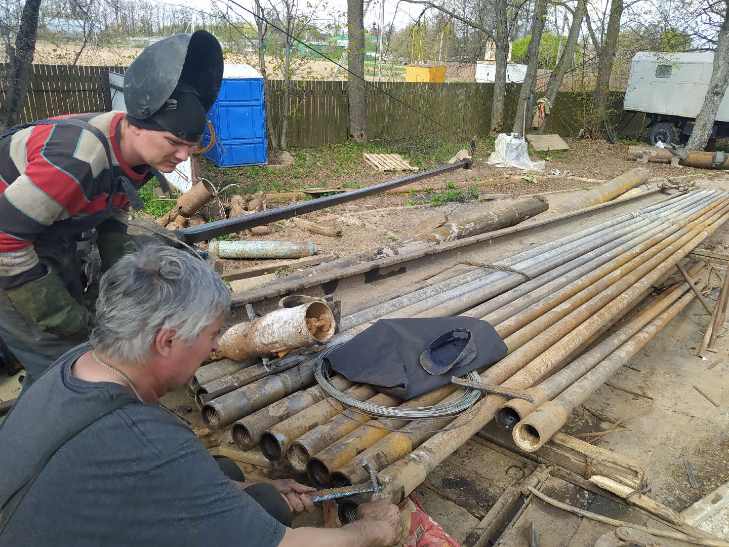 Аносино, сважина, Истра, бурение