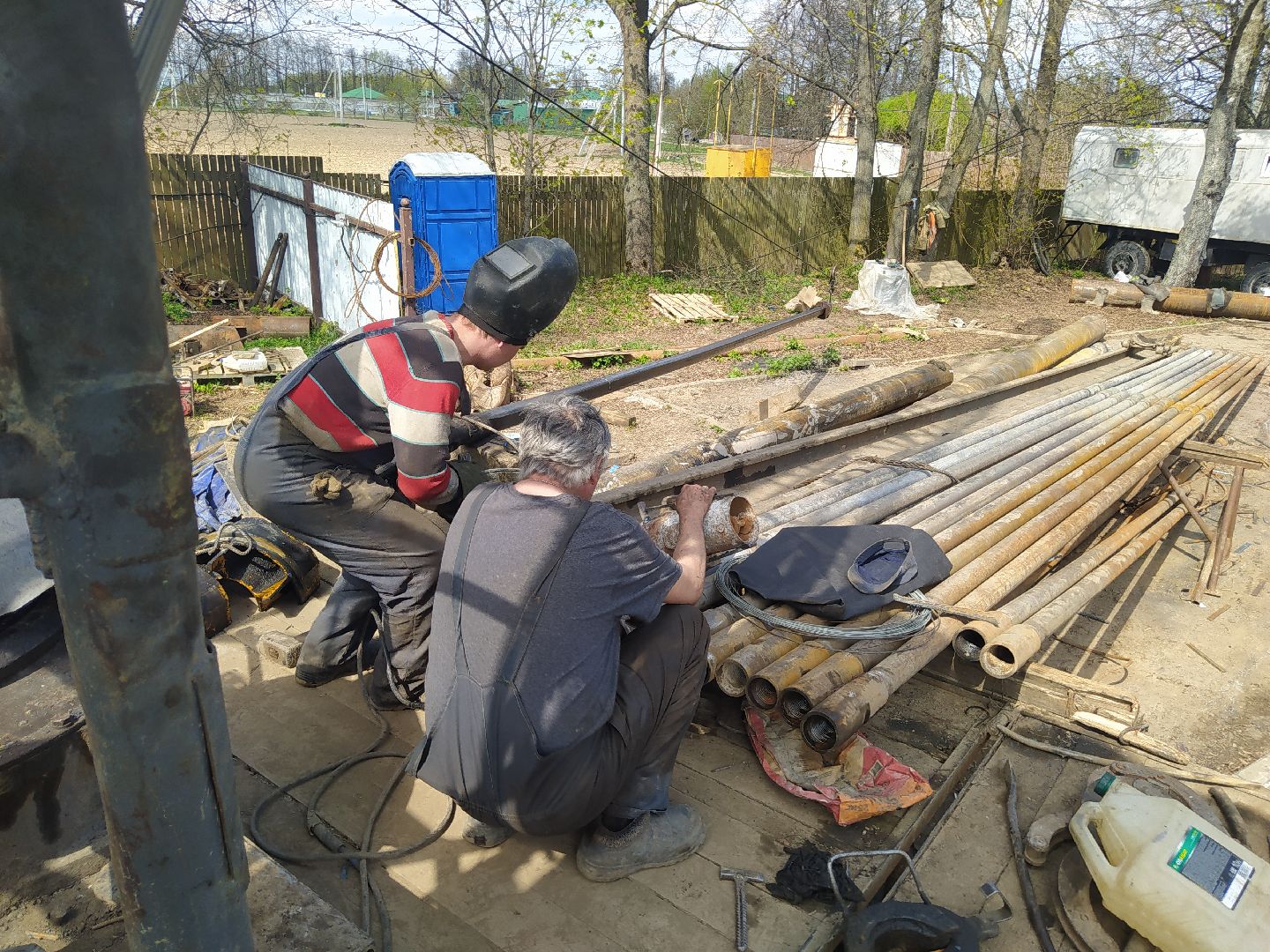 Аносино, сважина, Истра, бурение