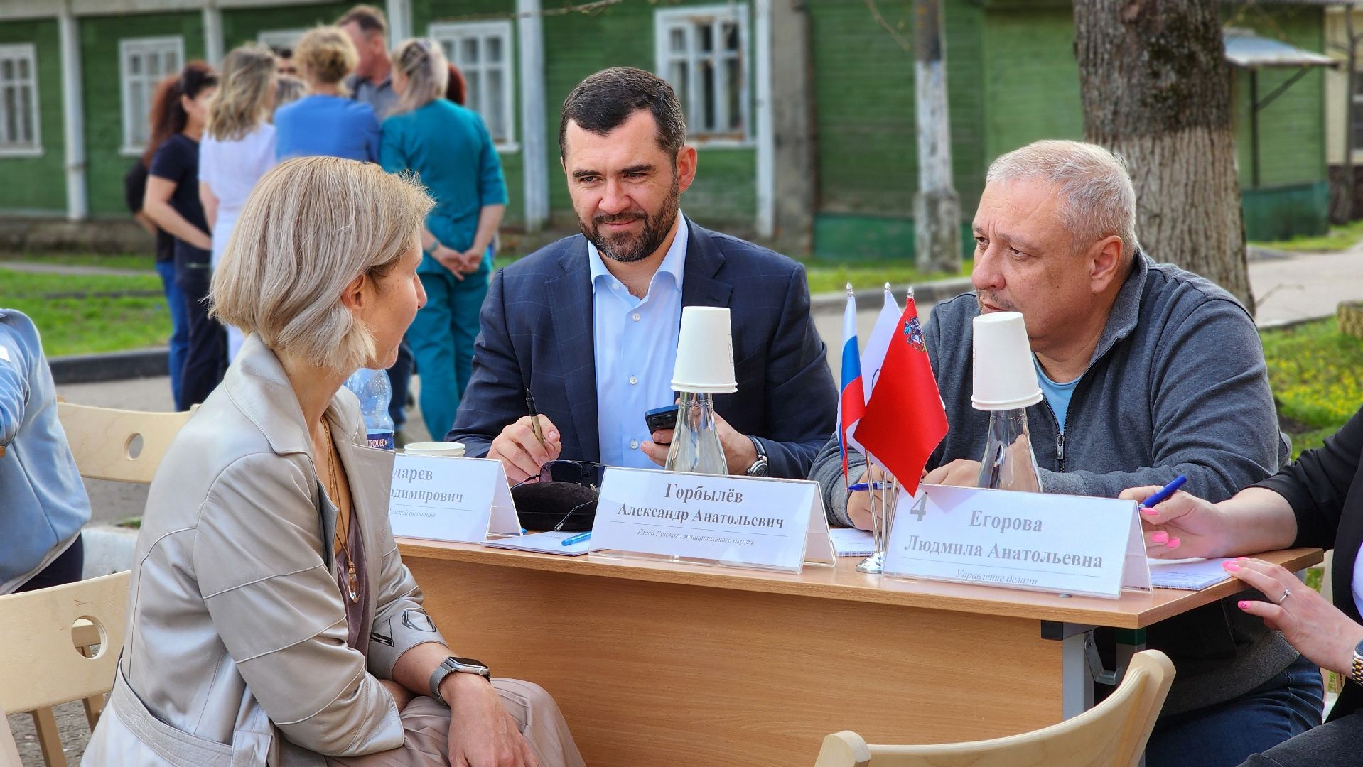 Руза,  выездная администрация, рузская больница, здравоохранение, ремонт дорог,