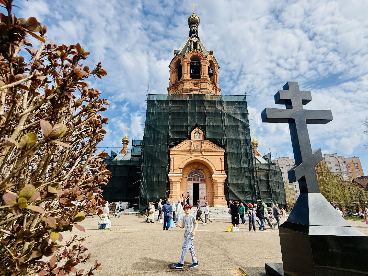 раменское, пасха, троицкий храм,