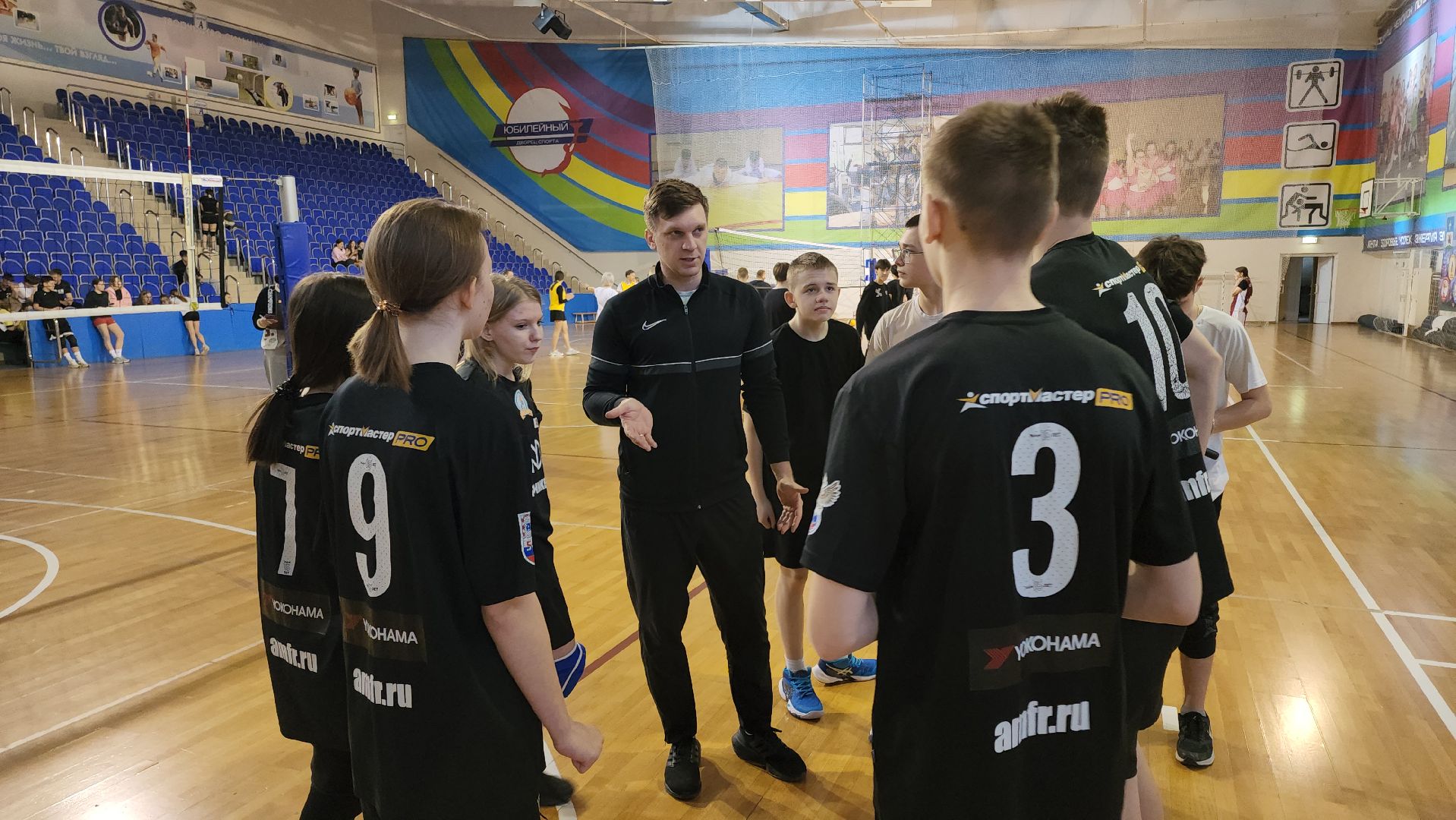 кашира, дс юбилейный, спорт, волейбол, президентские спортивные игры, школьники,