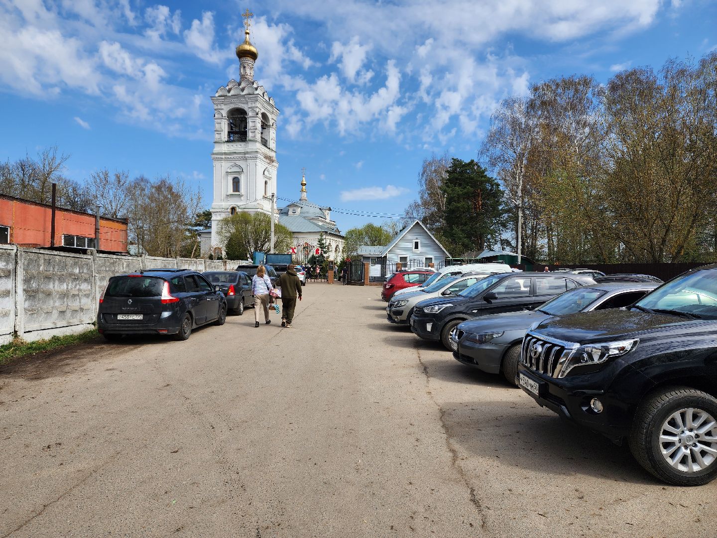 раменское, религия, пасха, освящение пасхальных явств в храме в загорново,