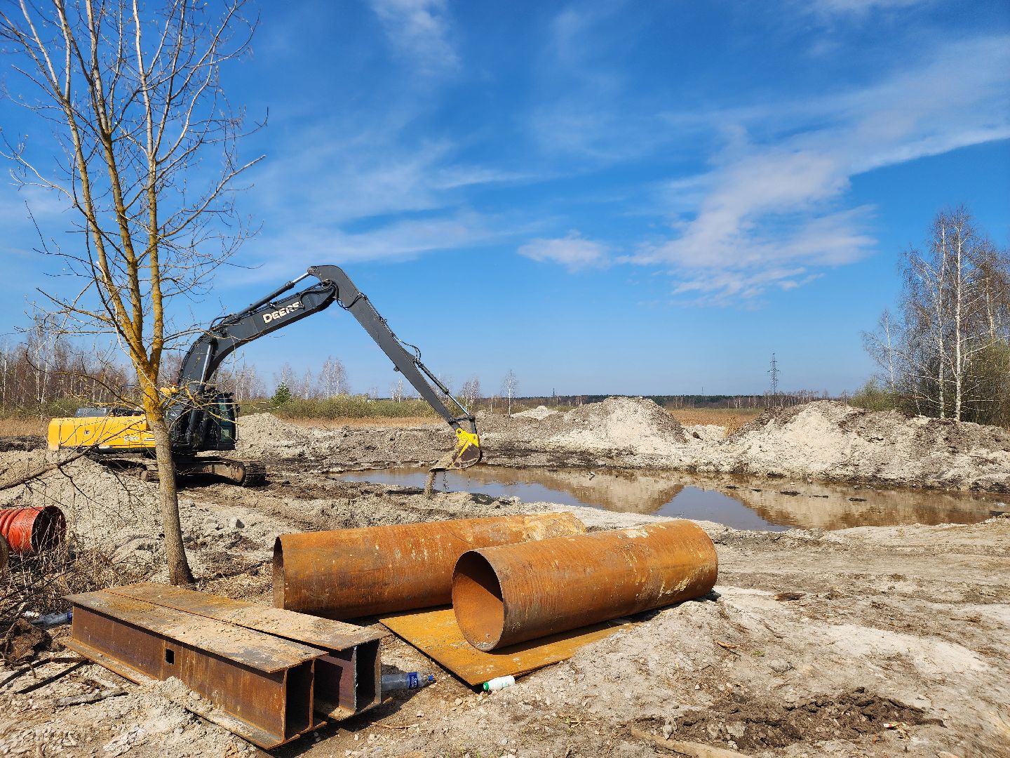 ливневая канализация, шатура, строительство в шатуре,