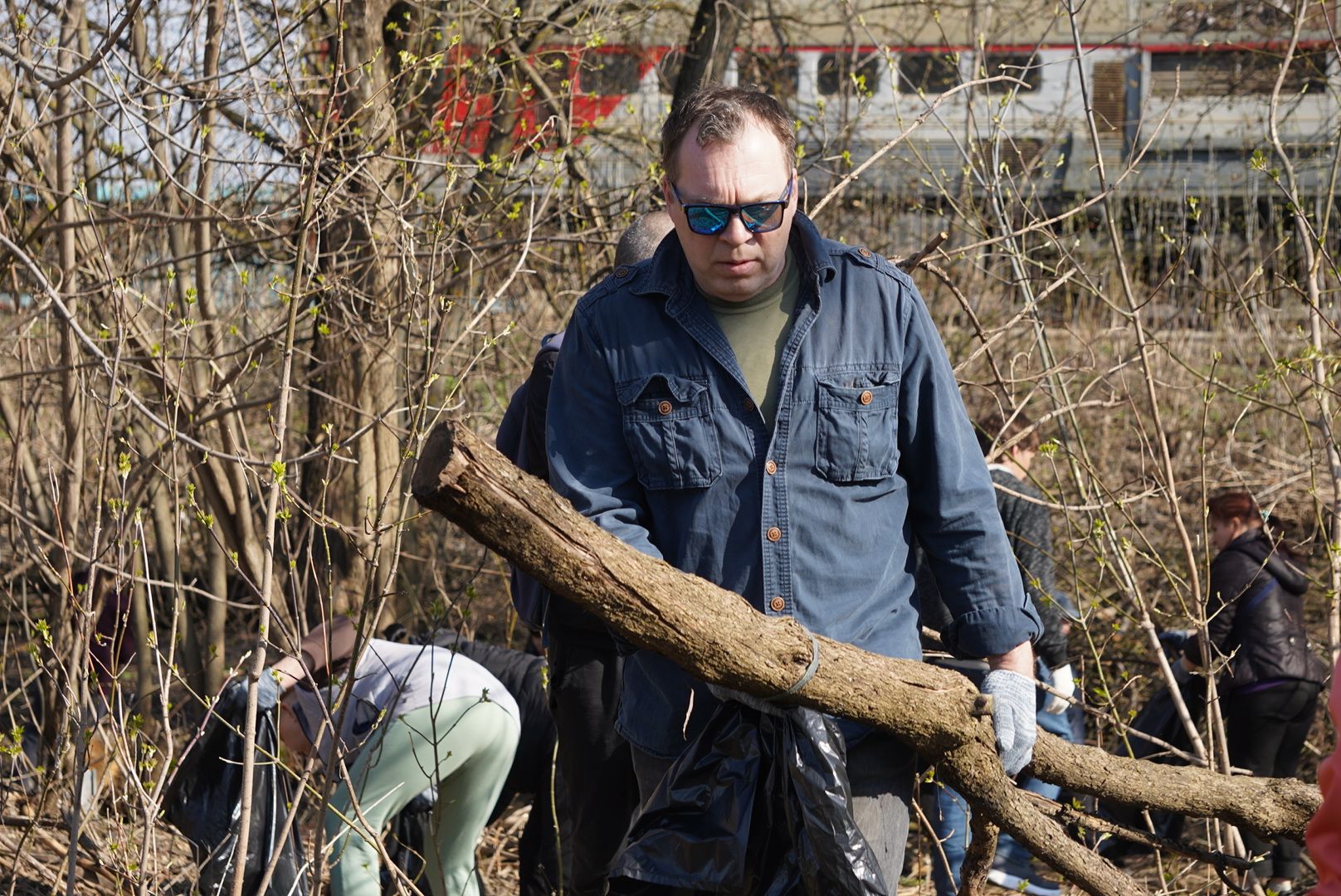 Павловский Посад, уборка, субботник,