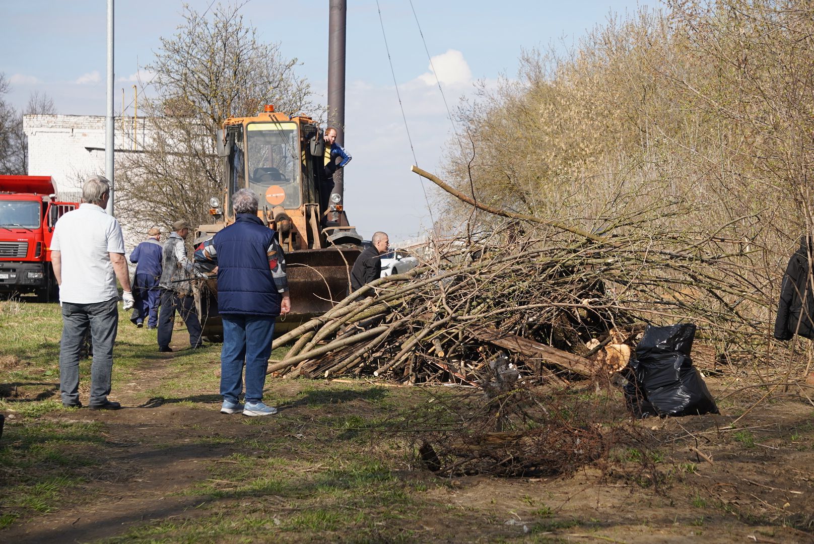 Павловский Посад, уборка, субботник,