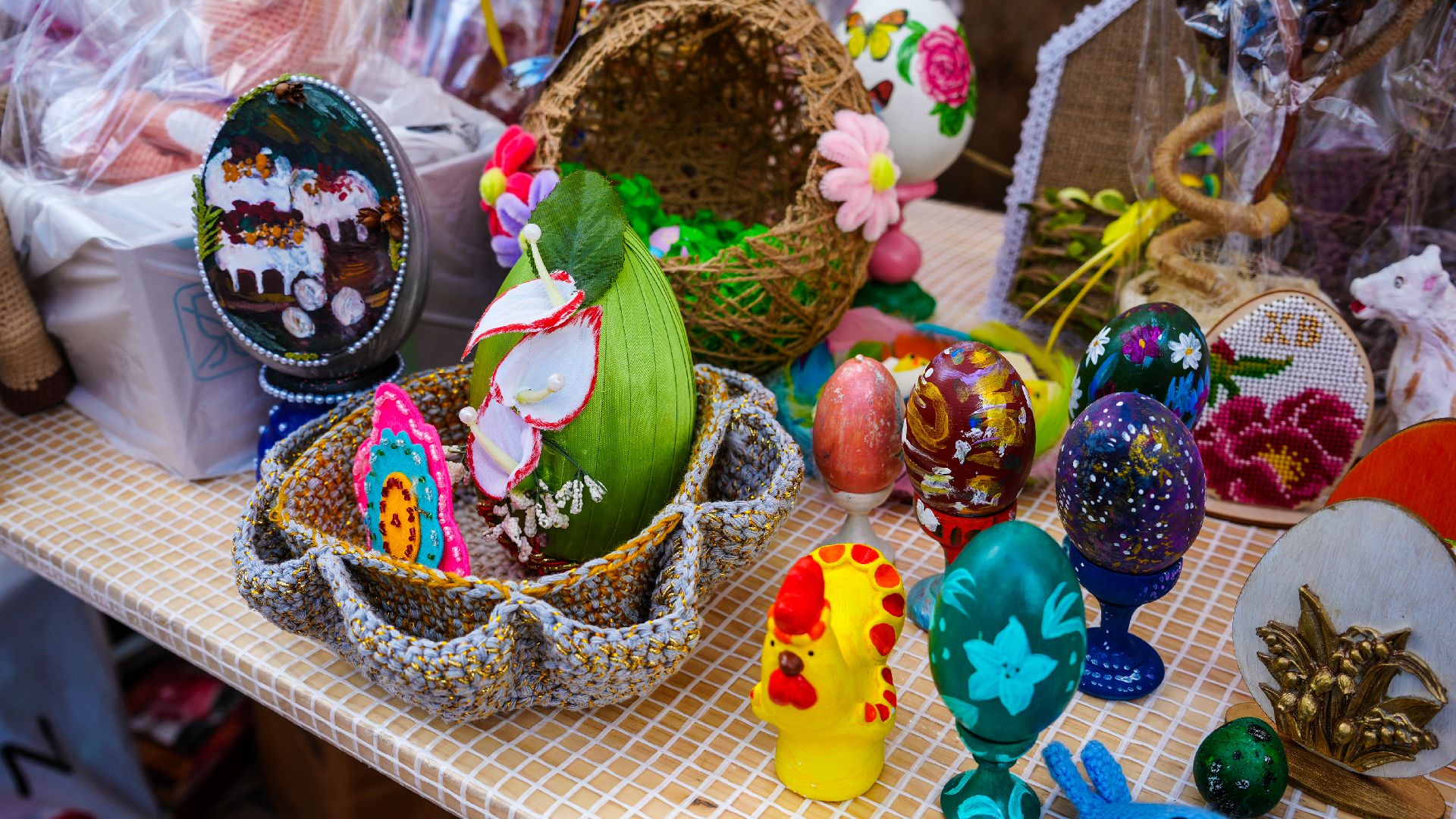 пасха , освящение куличей, благотворительная ярмарка ,