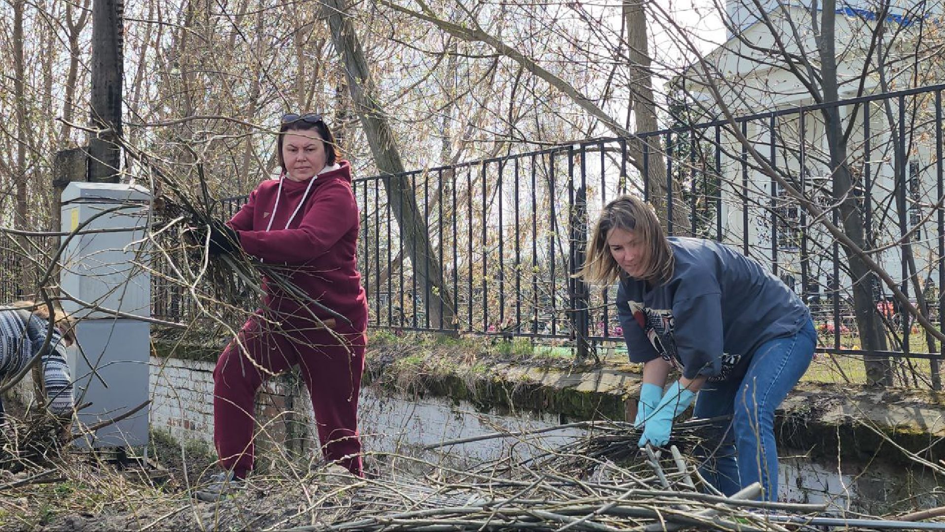 луховицы, дединово, казанский храм, субботник,