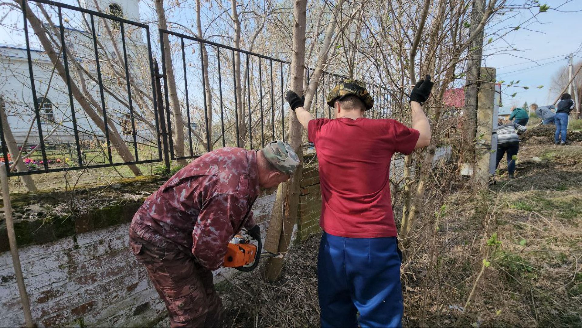 луховицы, дединово, казанский храм, субботник,