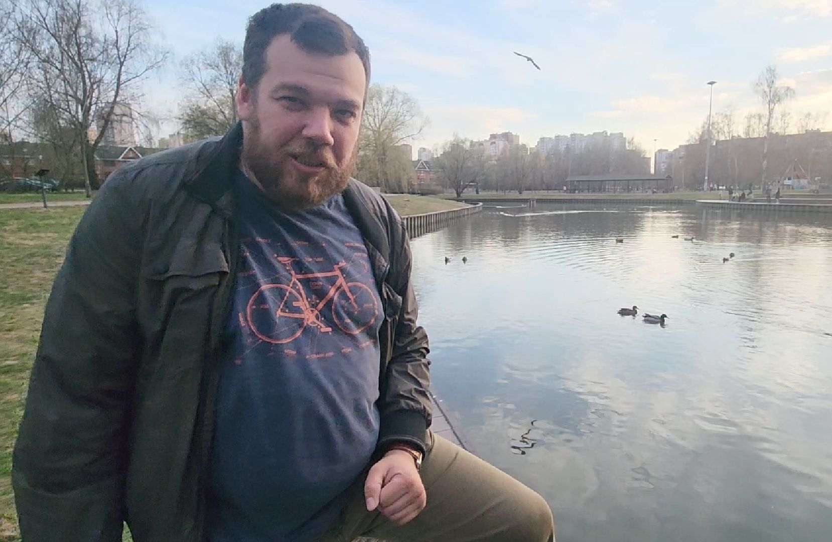 долгопрудный, парки, утки, чайки, пруды, домик для уток,