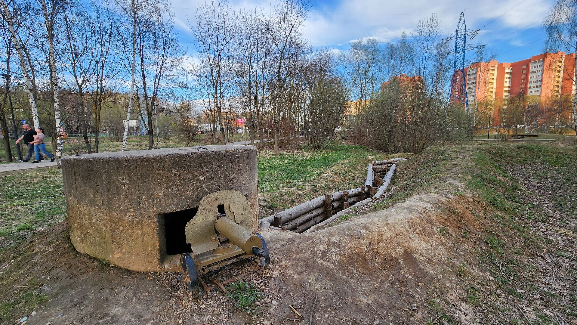 выездная администрация, Лобня, сквер защитников москвы,