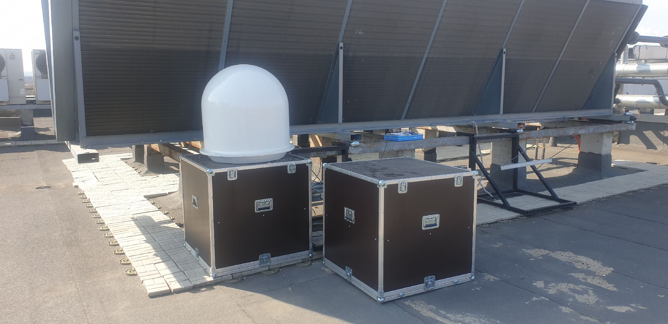 Долгопрудный, терминал связи, спутник, контроллер