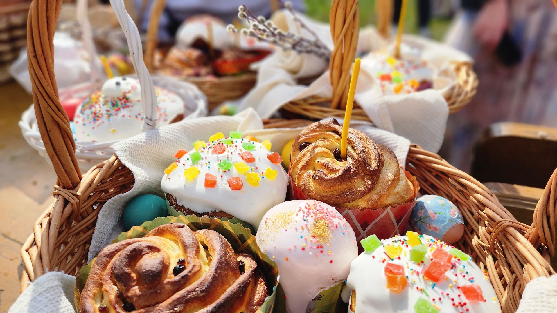 Пасха, Руза, брыньково, Православие, освящение куличей,