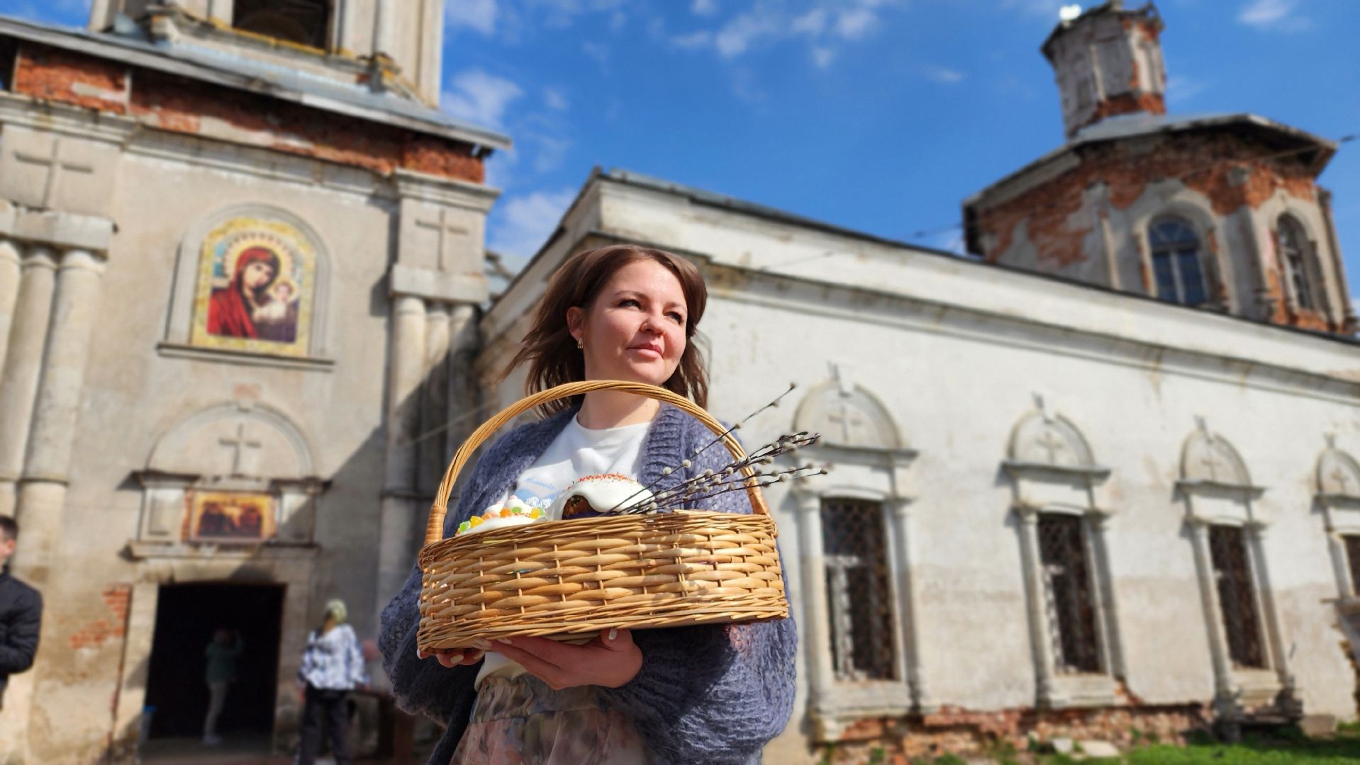 Пасха, Руза, брыньково, Православие, освящение куличей,