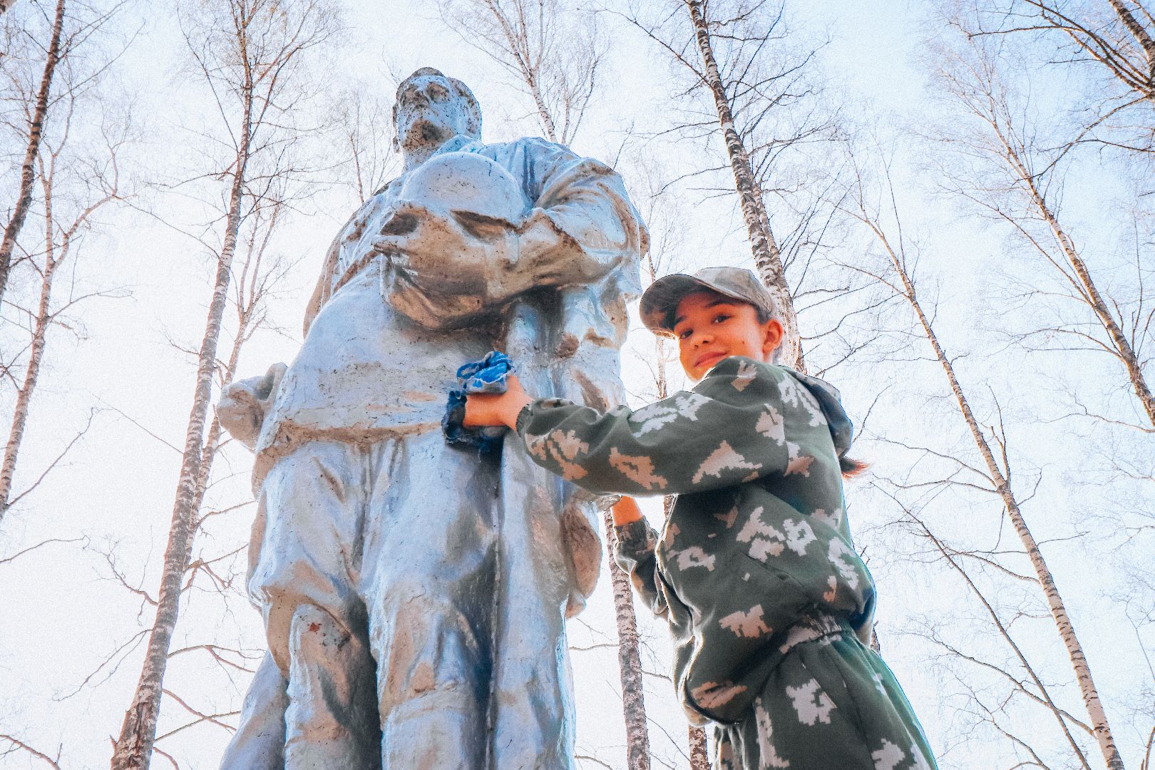 клин, общество, субботник, вов, память, братская могила,