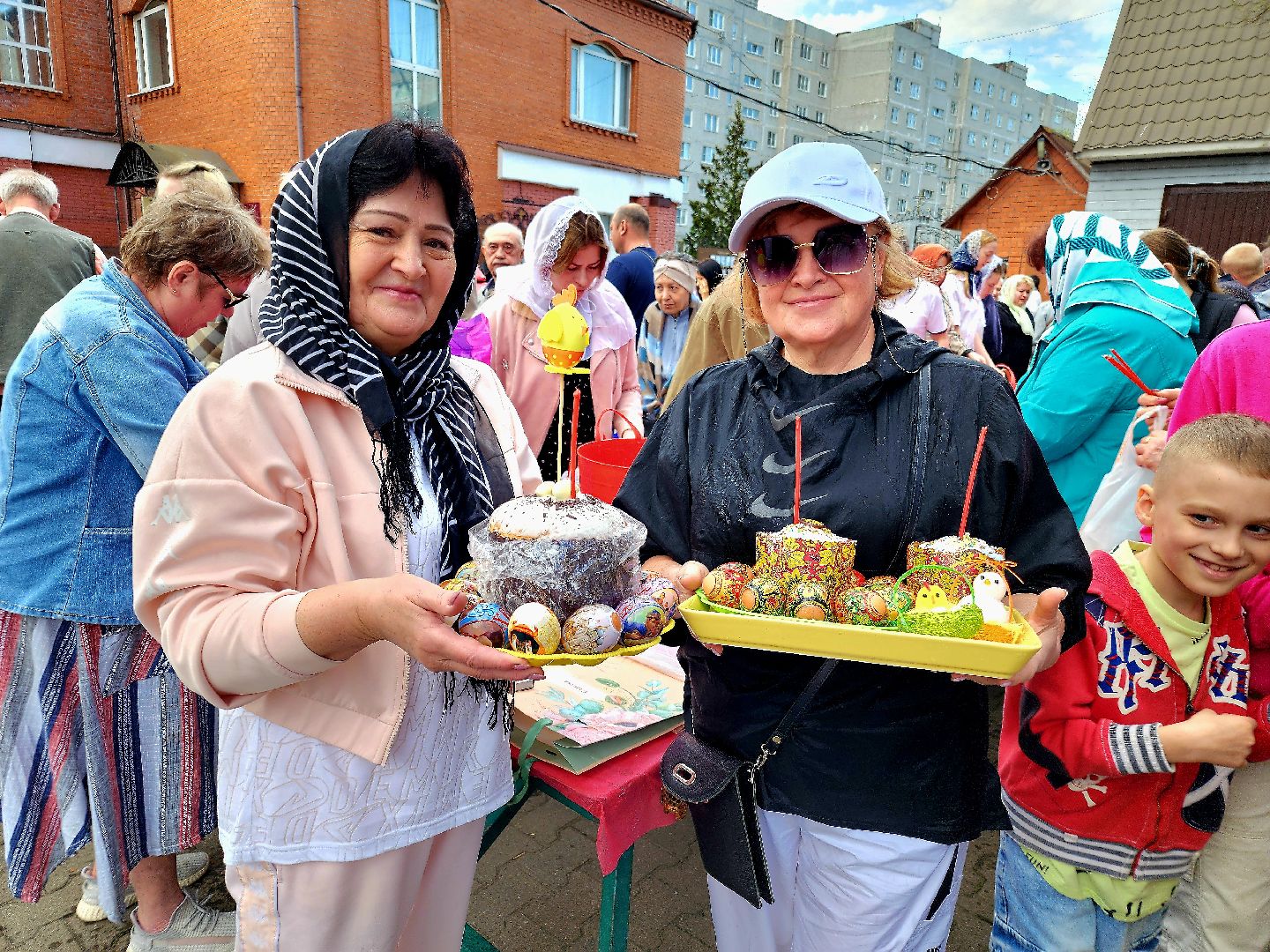 пасха, освящение куличей, орехово-зуевский округ,