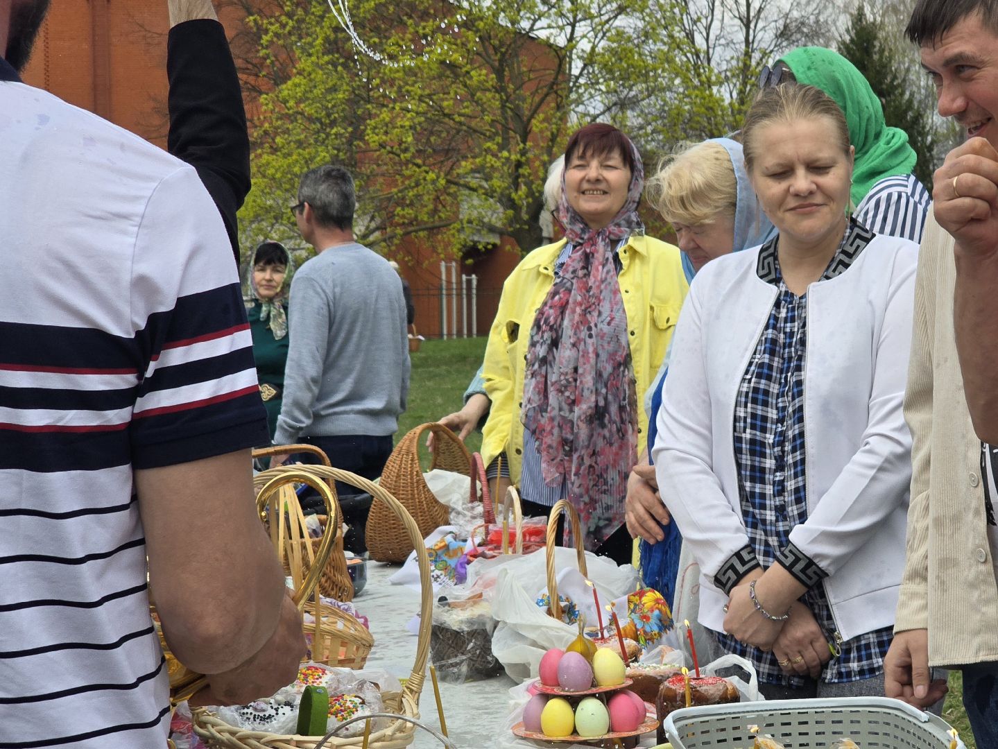 Коломна, освящение куличей, пасха,