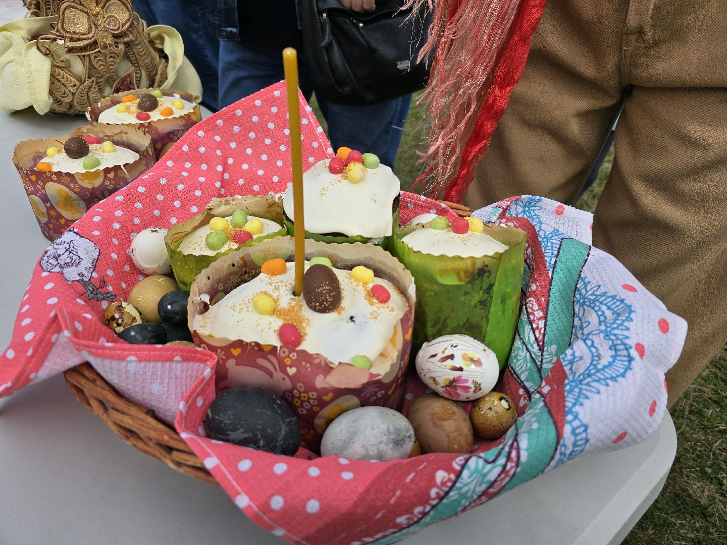 Коломна, освящение куличей, пасха,