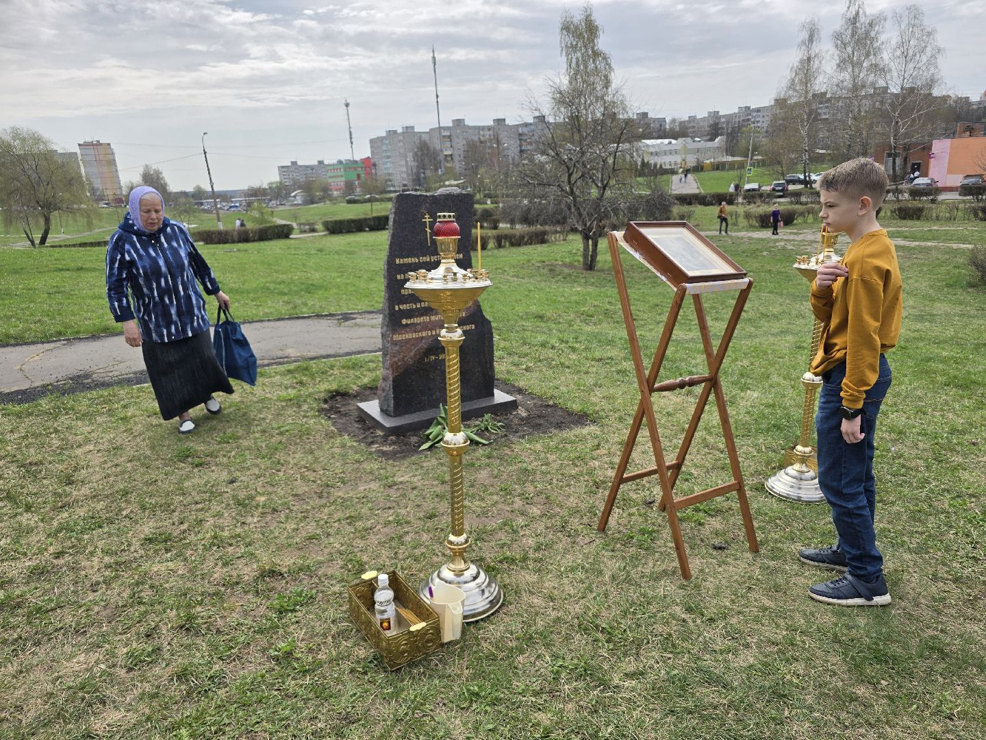 Коломна, освящение куличей, пасха,