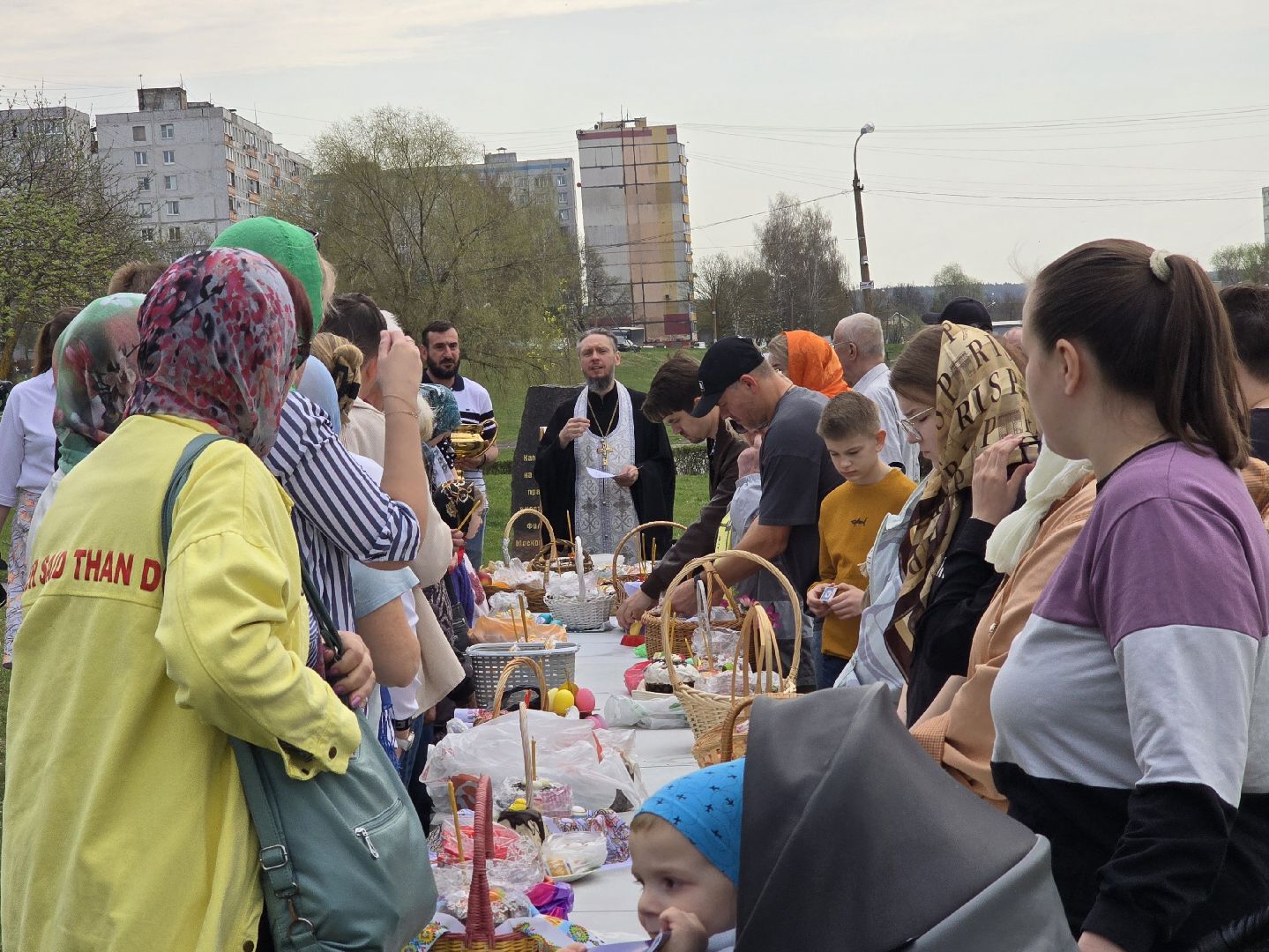 Коломна, освящение куличей, пасха,