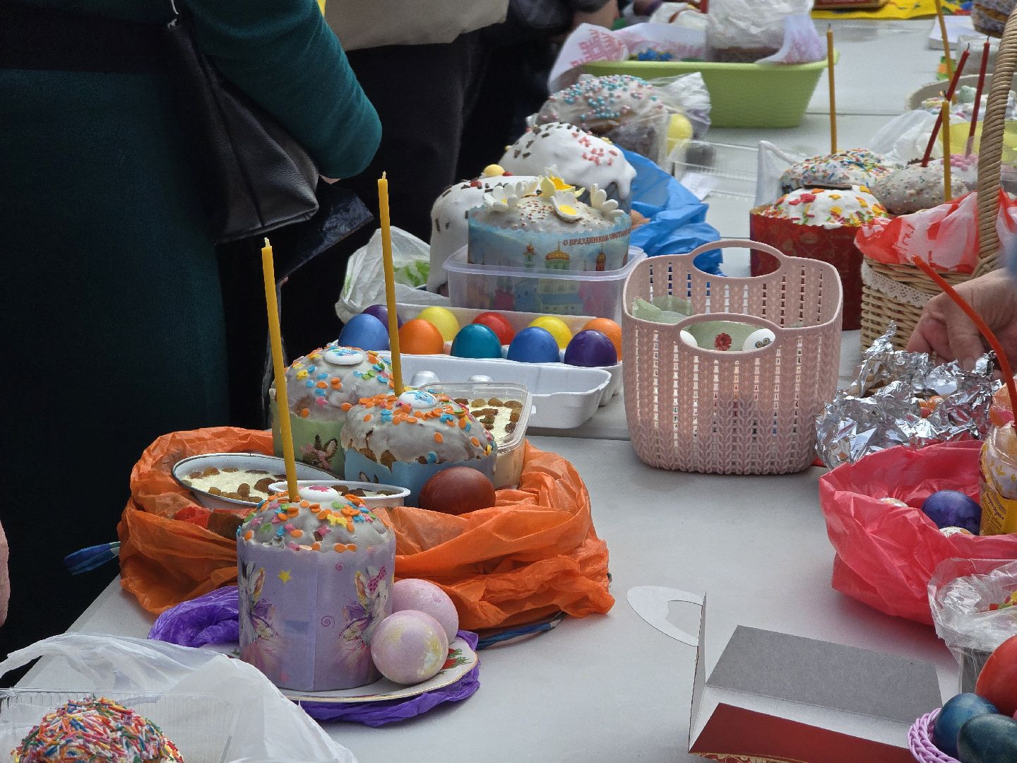 Коломна, освящение куличей, пасха,