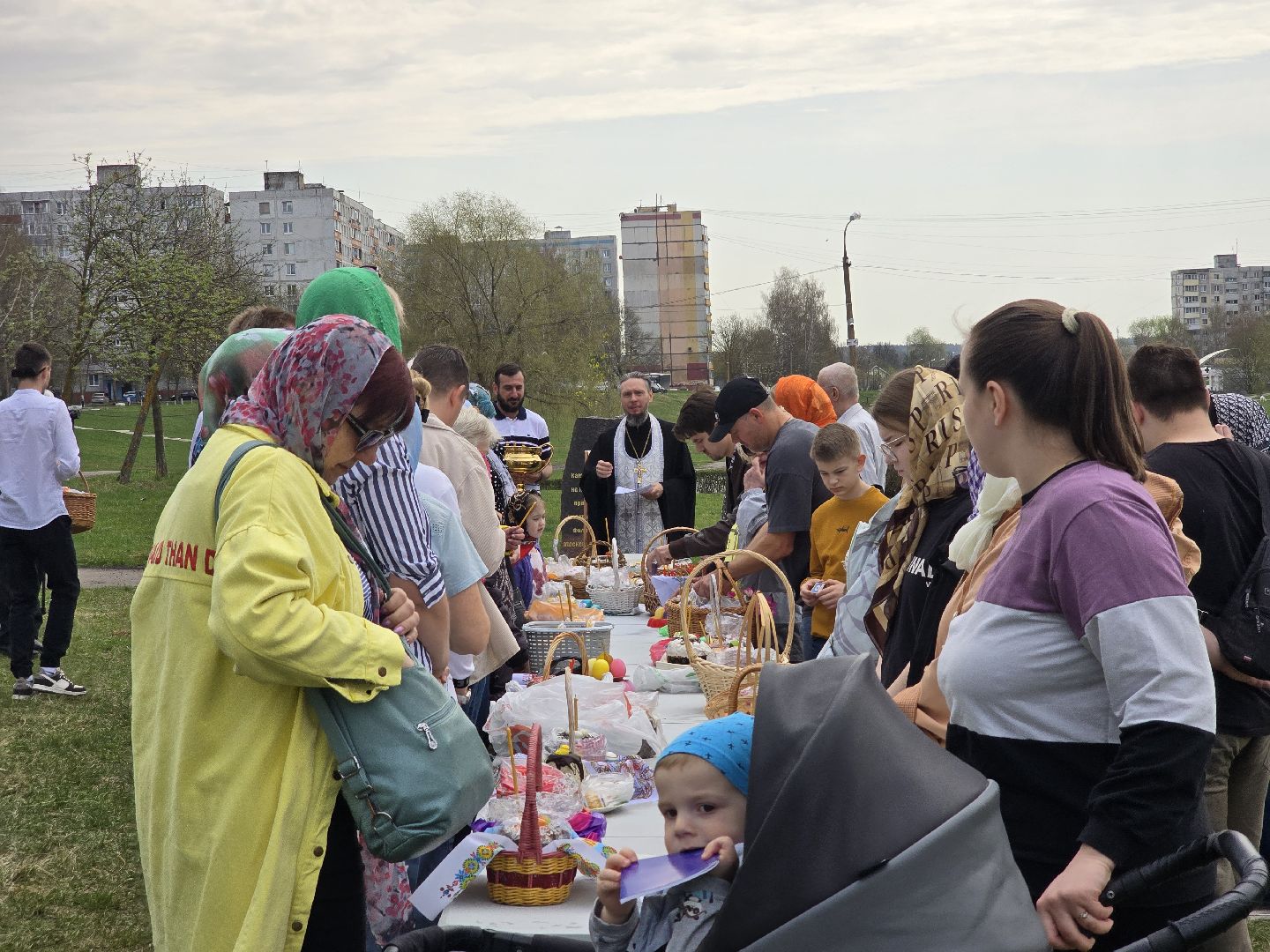 Коломна, освящение куличей, пасха,