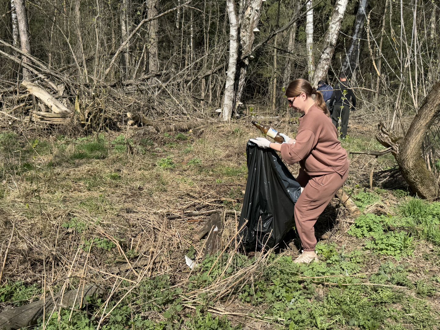 Кучинский лесопарк, субботник, балашиха,