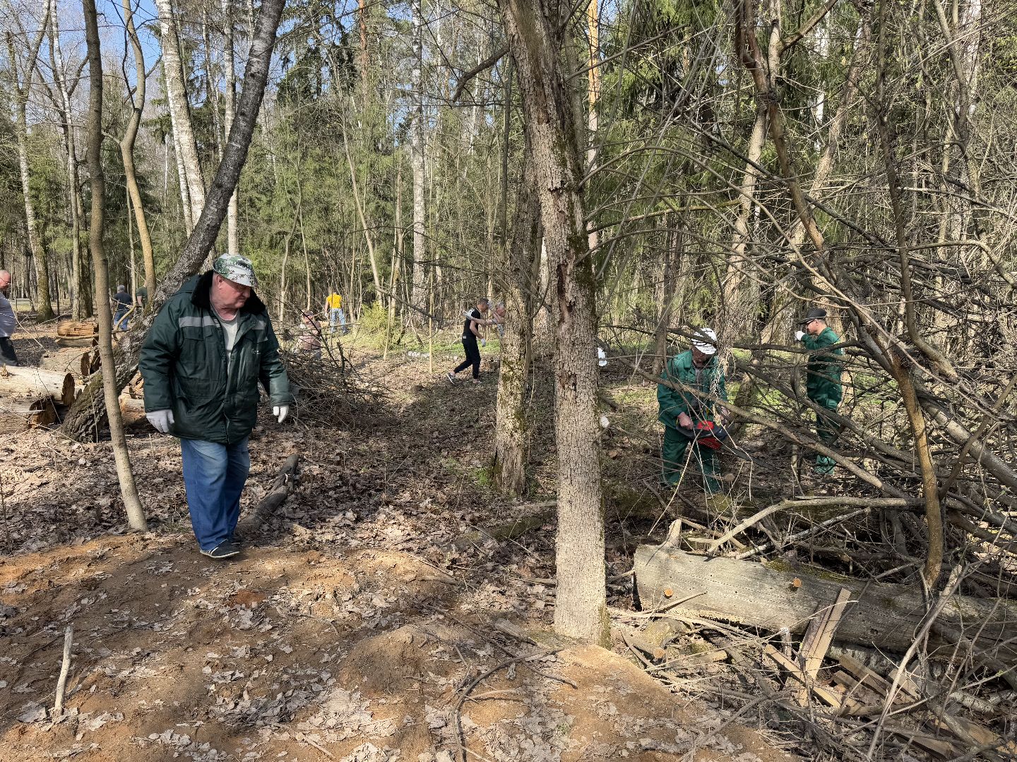 Кучинский лесопарк, субботник, балашиха,