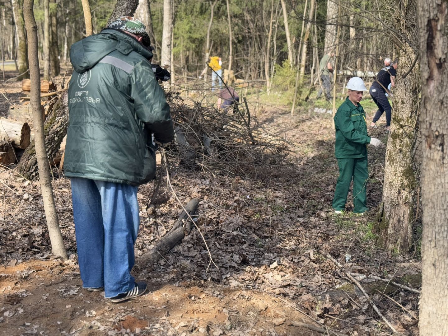 Кучинский лесопарк, субботник, балашиха,