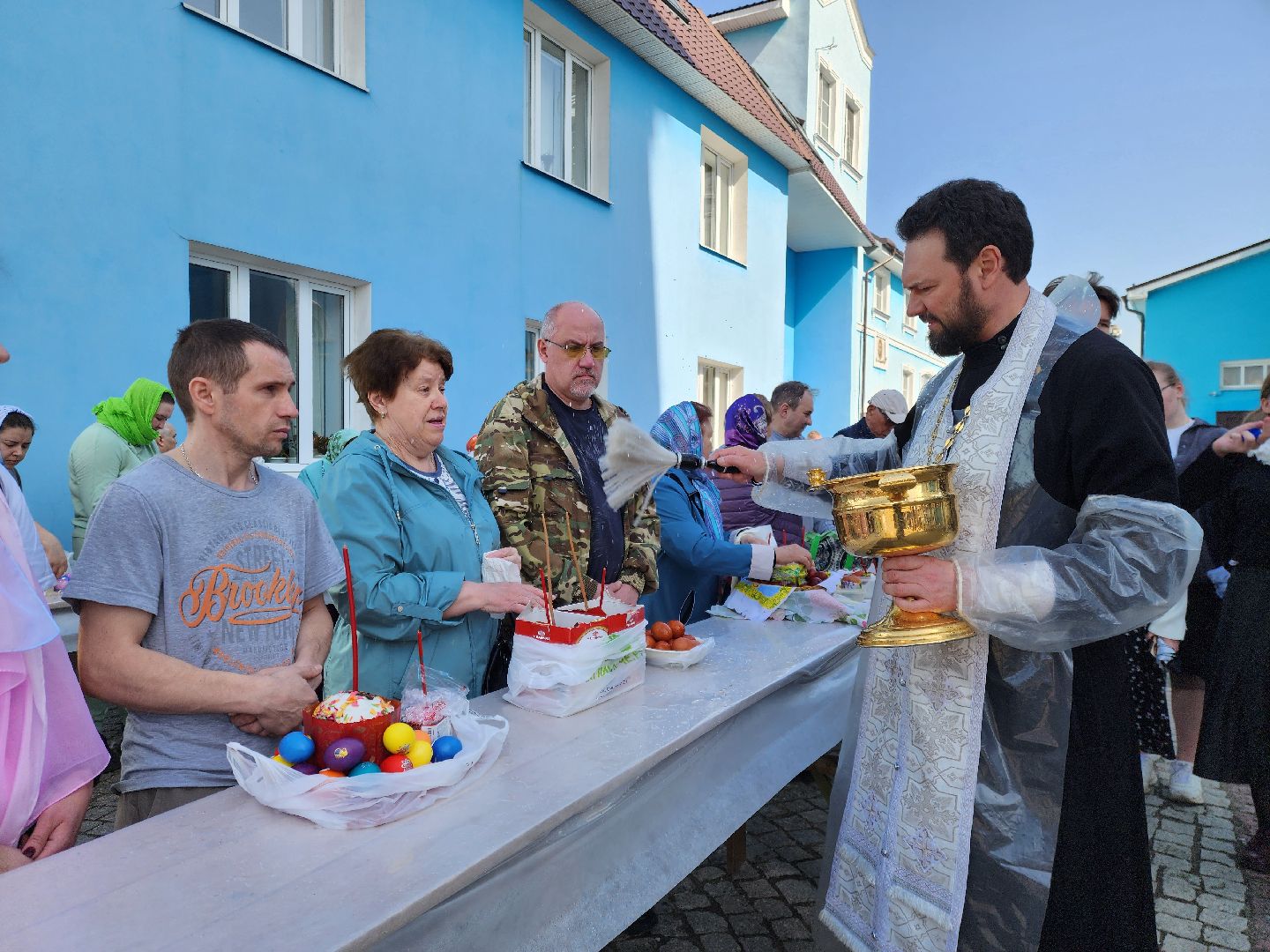 ногинск, общество, пасха, кулич, освящение куличей, религия,
