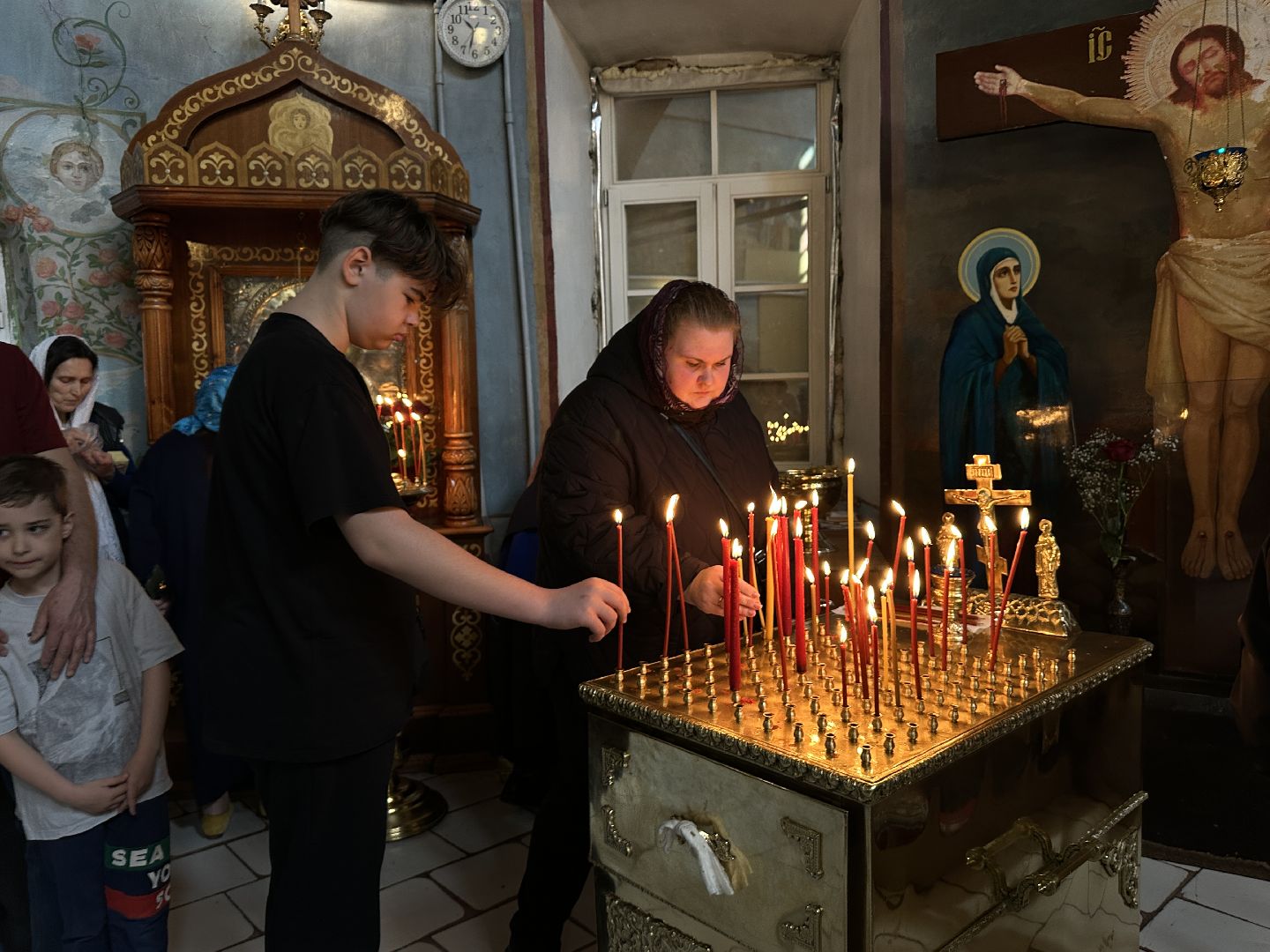 храм петра и павла, сергиев посад, освящение куличей, религия, пасха,