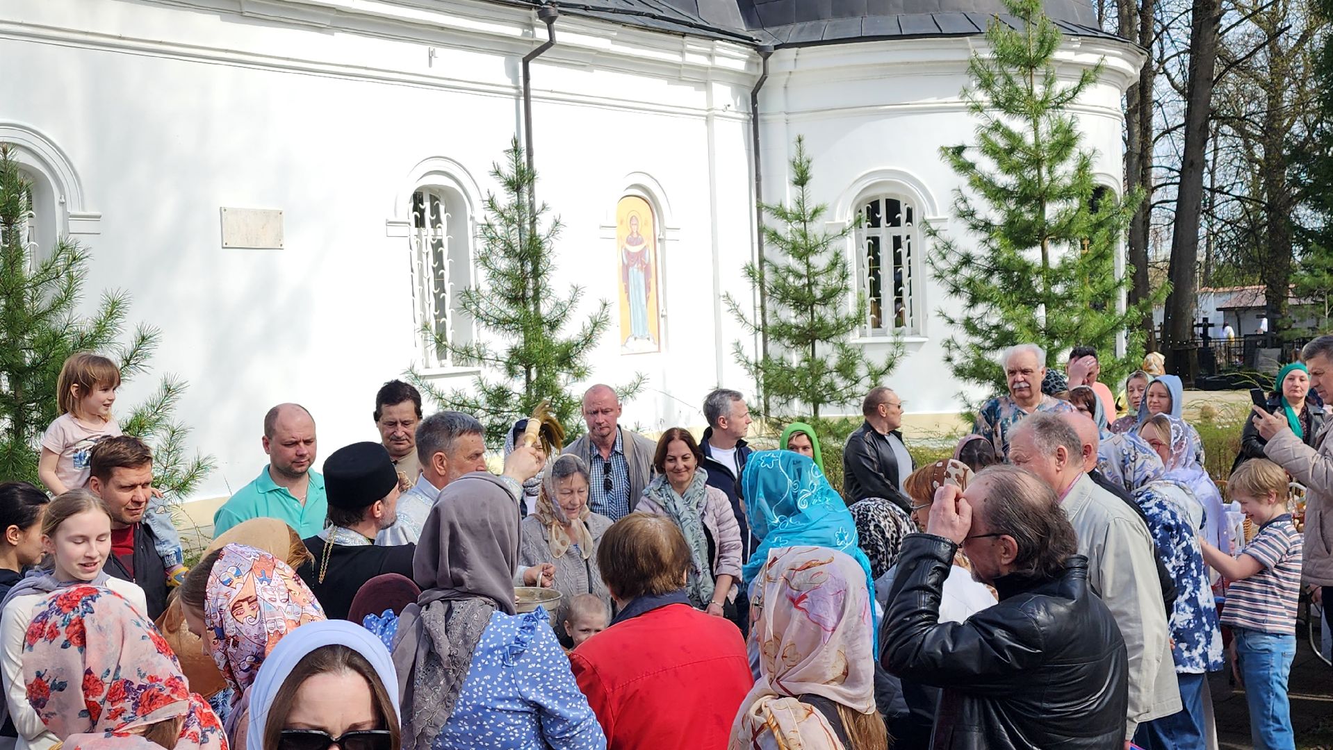 пасхальная неделя, освящение куличей, истра,