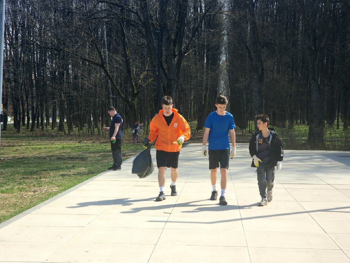 пущино, серпухов, субботник,здоровое отечество,