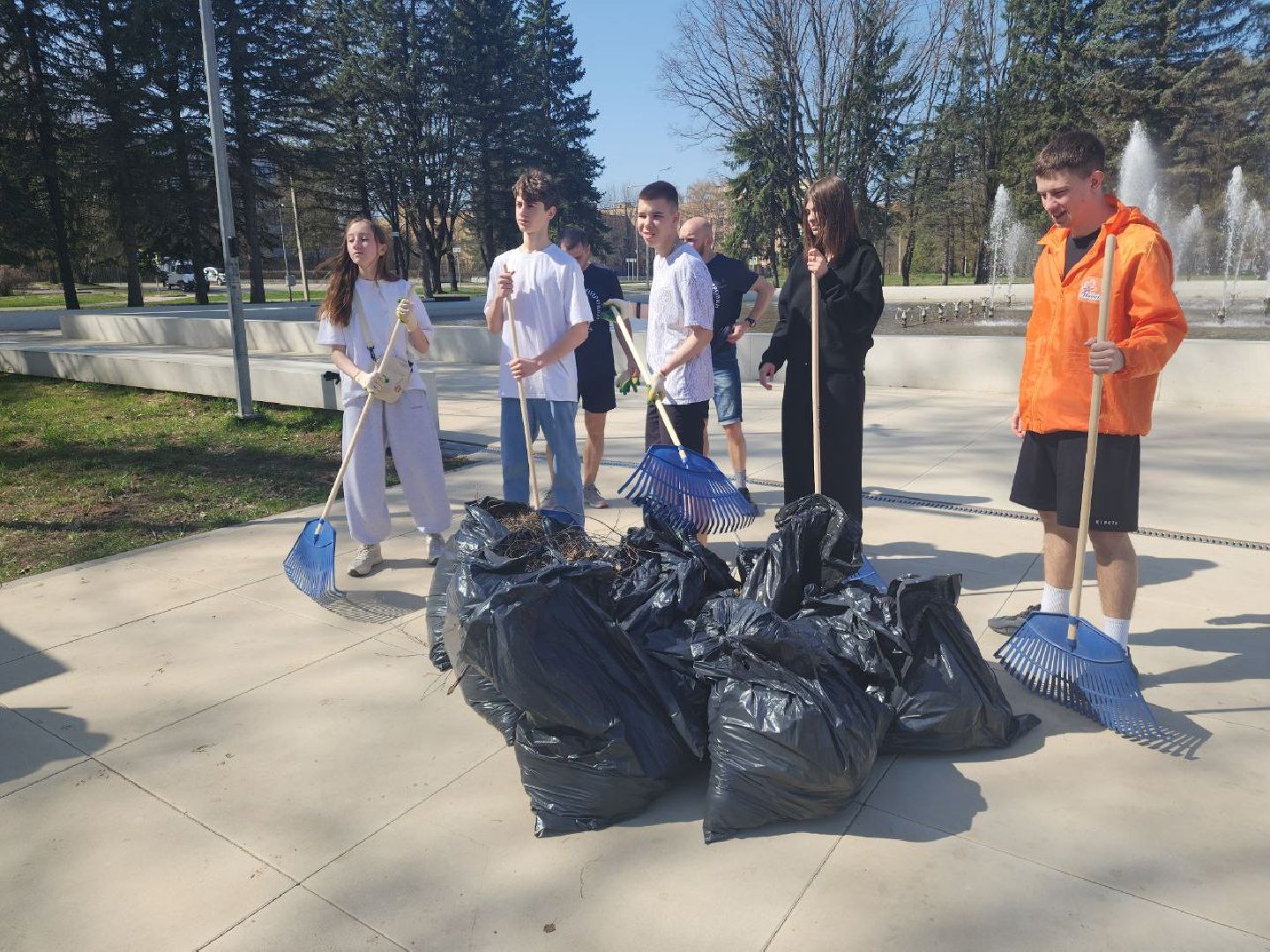 пущино, серпухов, субботник,здоровое отечество,